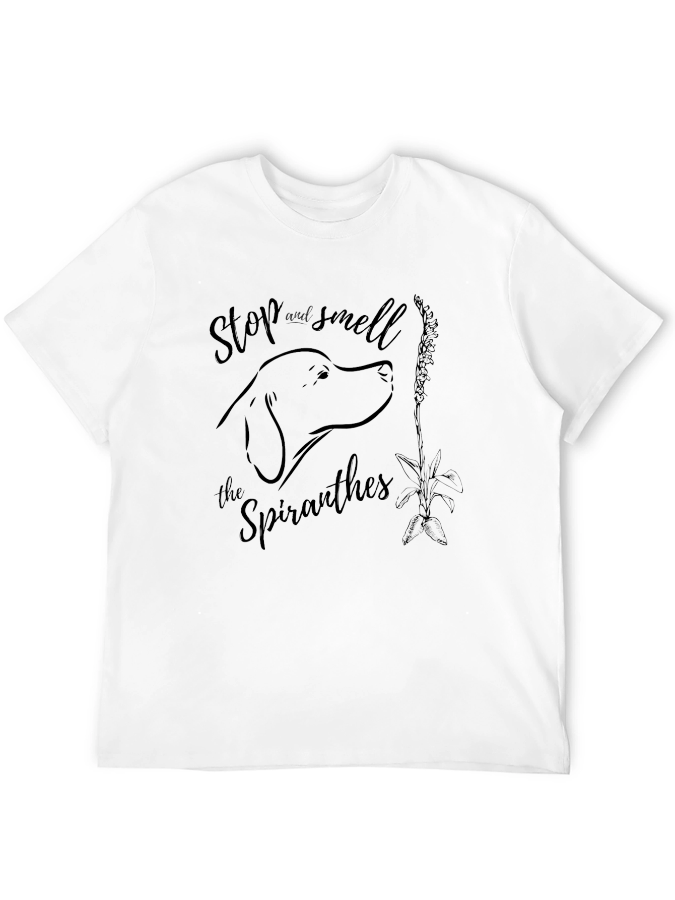 Stop and Smell Spiranthes T-Shirt
