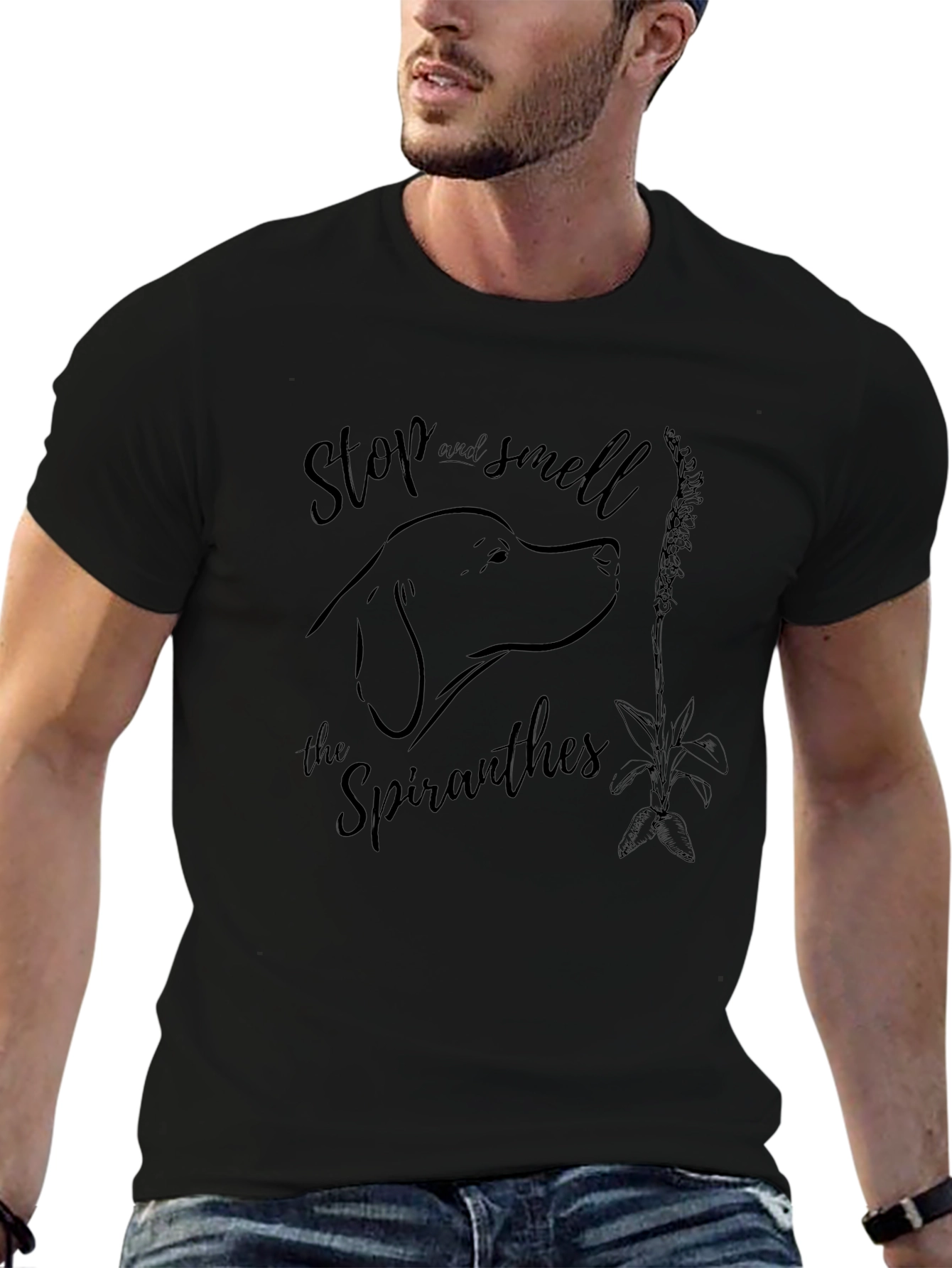 Stop and Smell Spiranthes T-Shirt