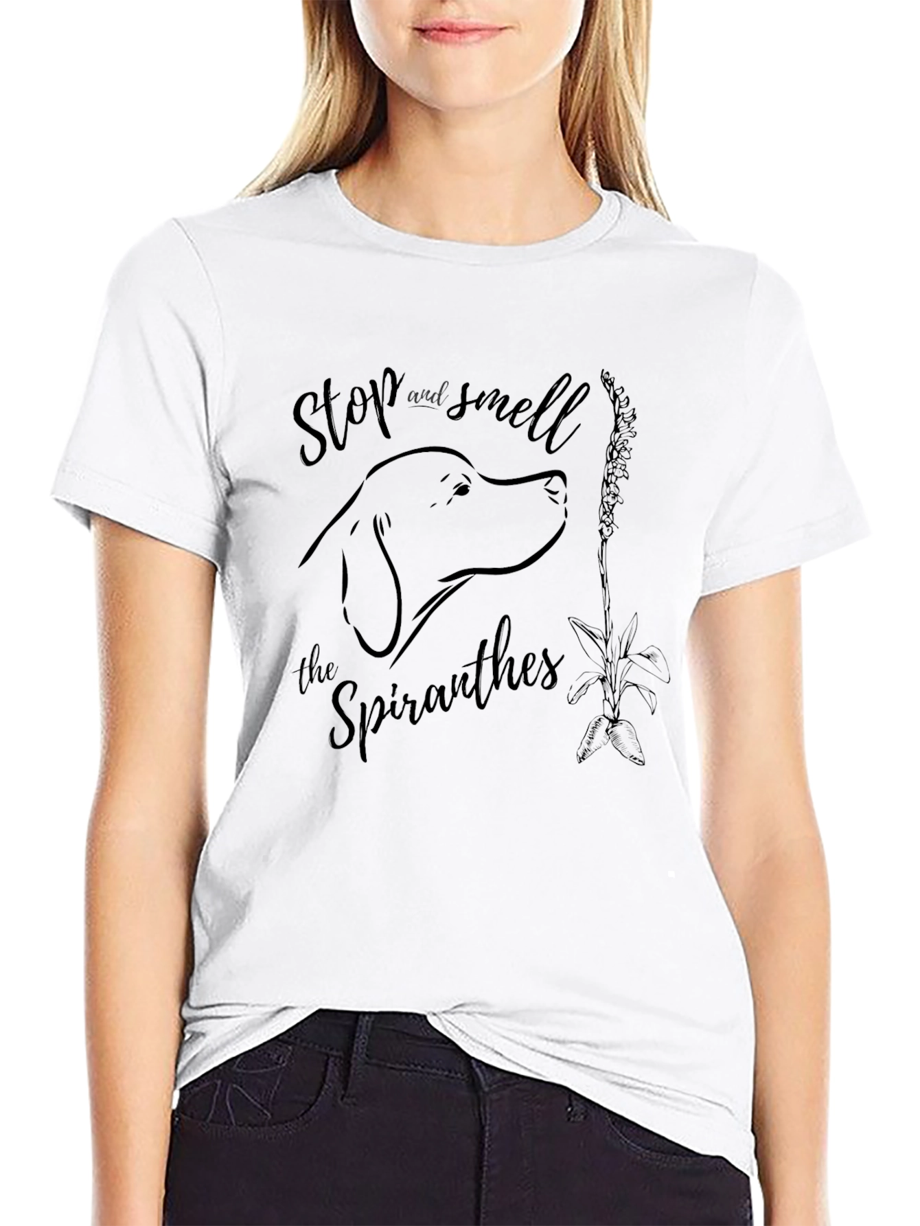 Stop and Smell Spiranthes T-Shirt