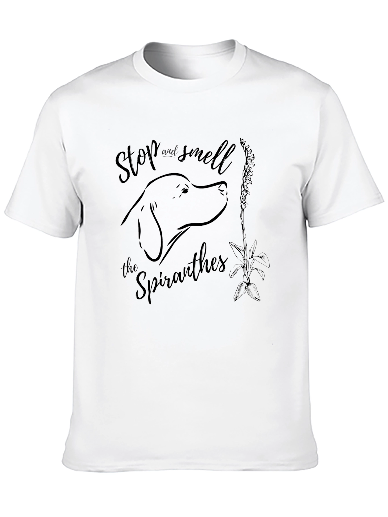 Stop and Smell Spiranthes T-Shirt