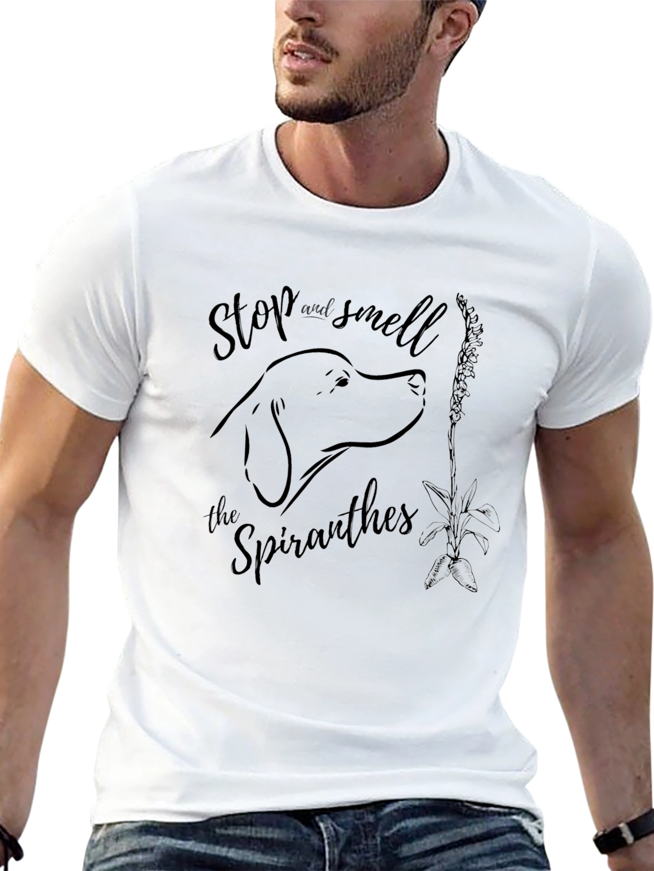 Stop and Smell Spiranthes T-Shirt