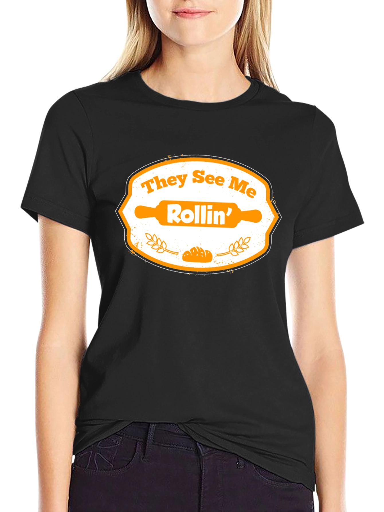They See Me Rollin Baker T-Shirt