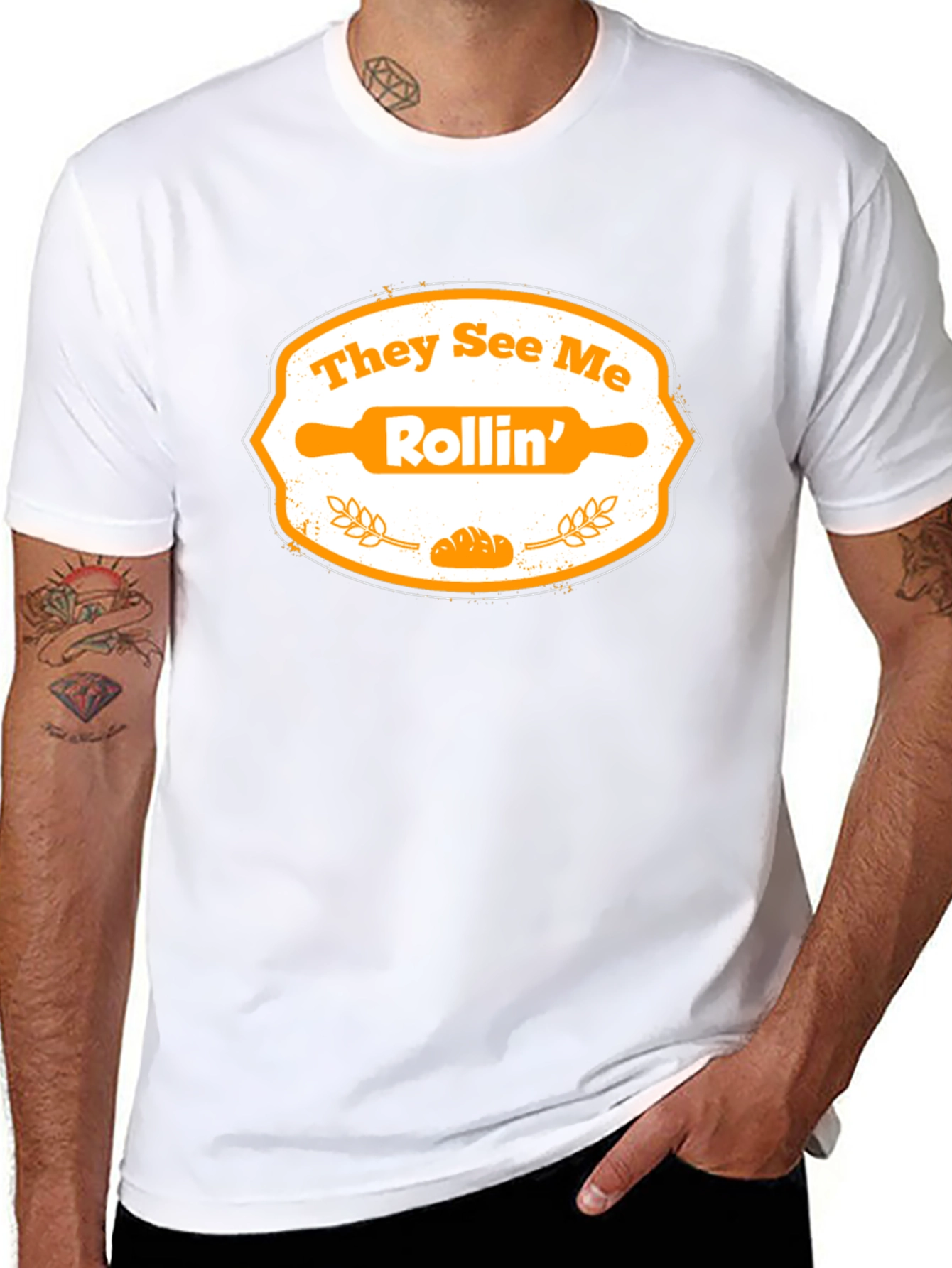 They See Me Rollin Baker T-Shirt