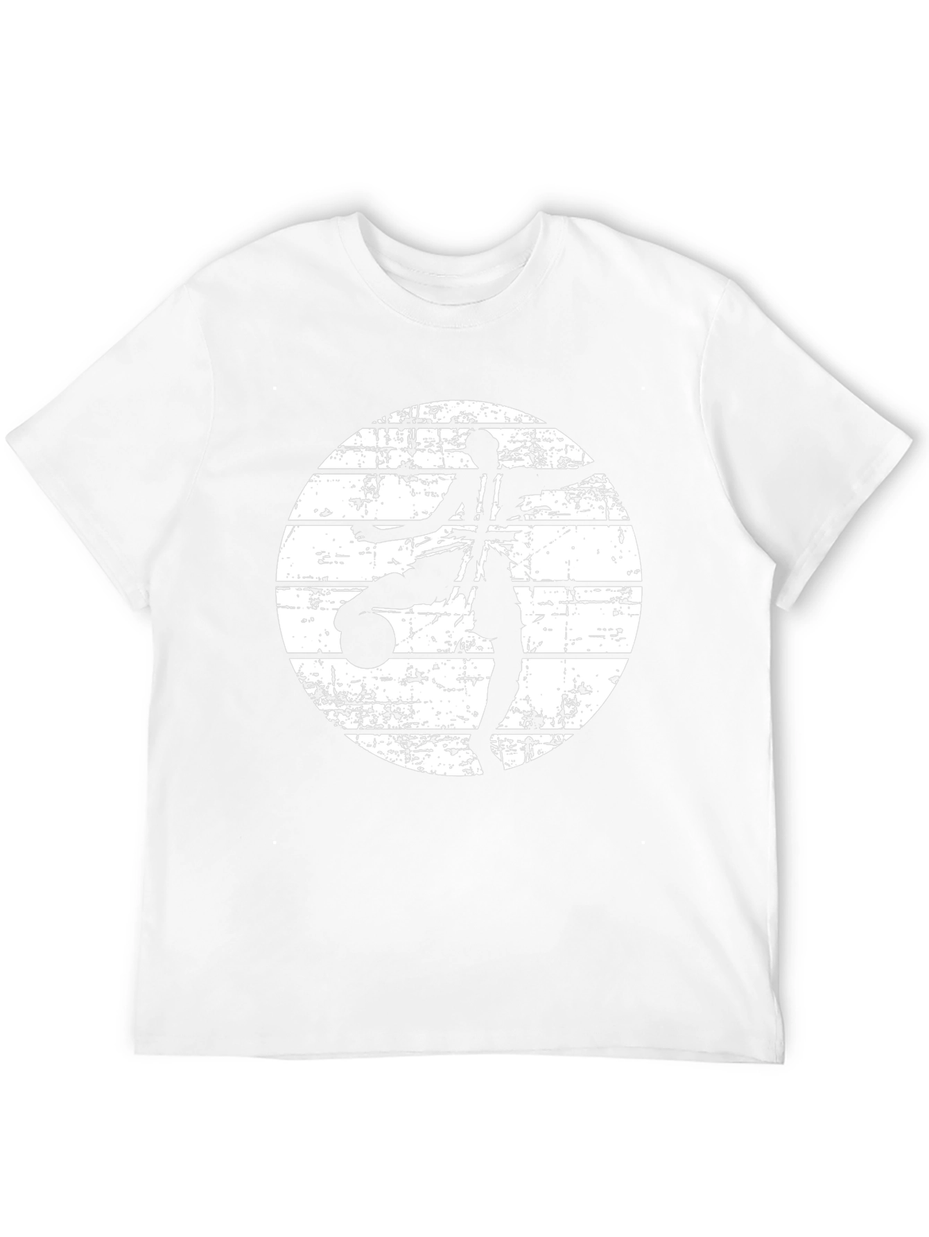 Soccer Player Black Graphic Tee