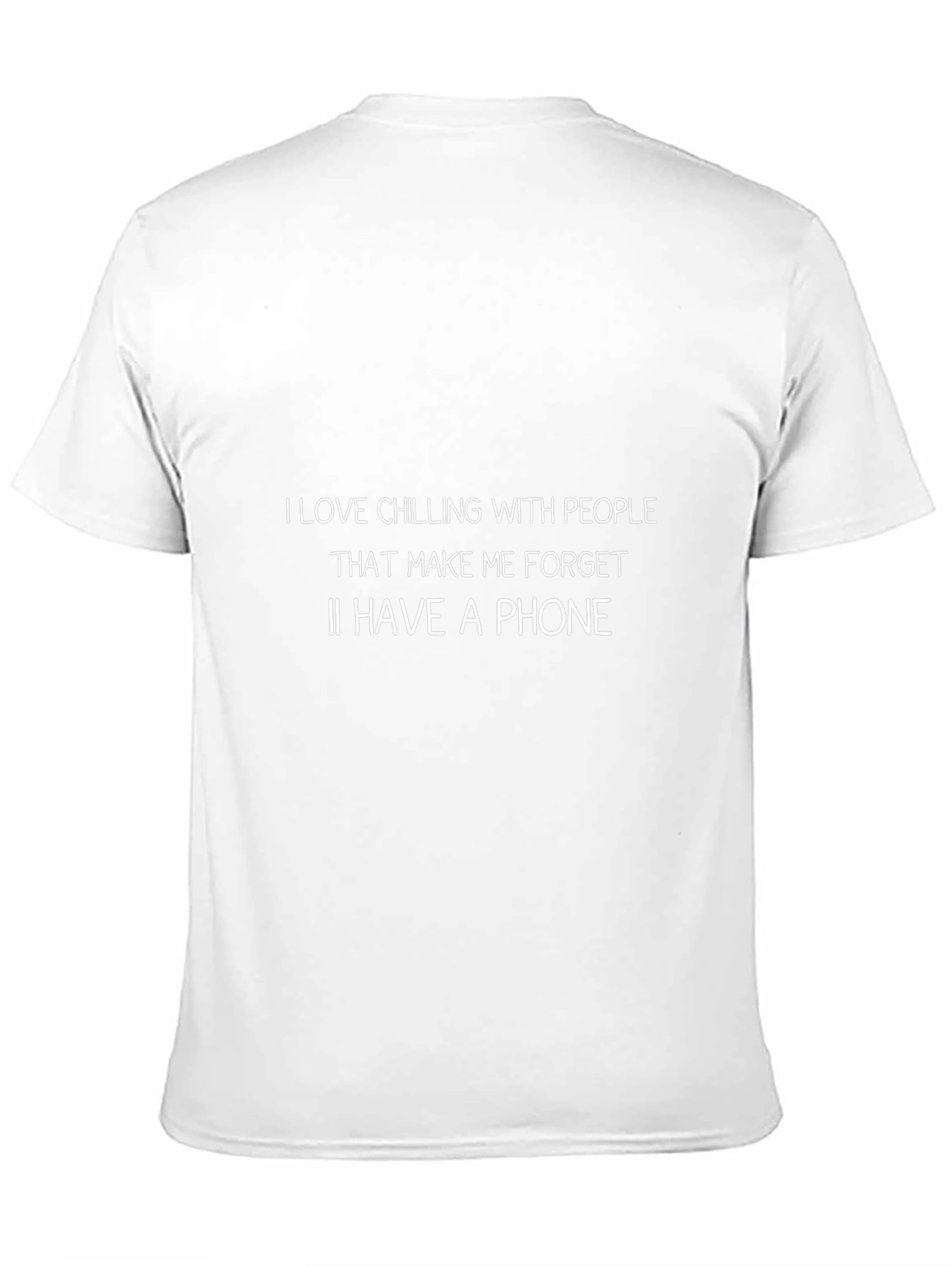 Chill Vibes T-Shirt: Forget Your Phone!