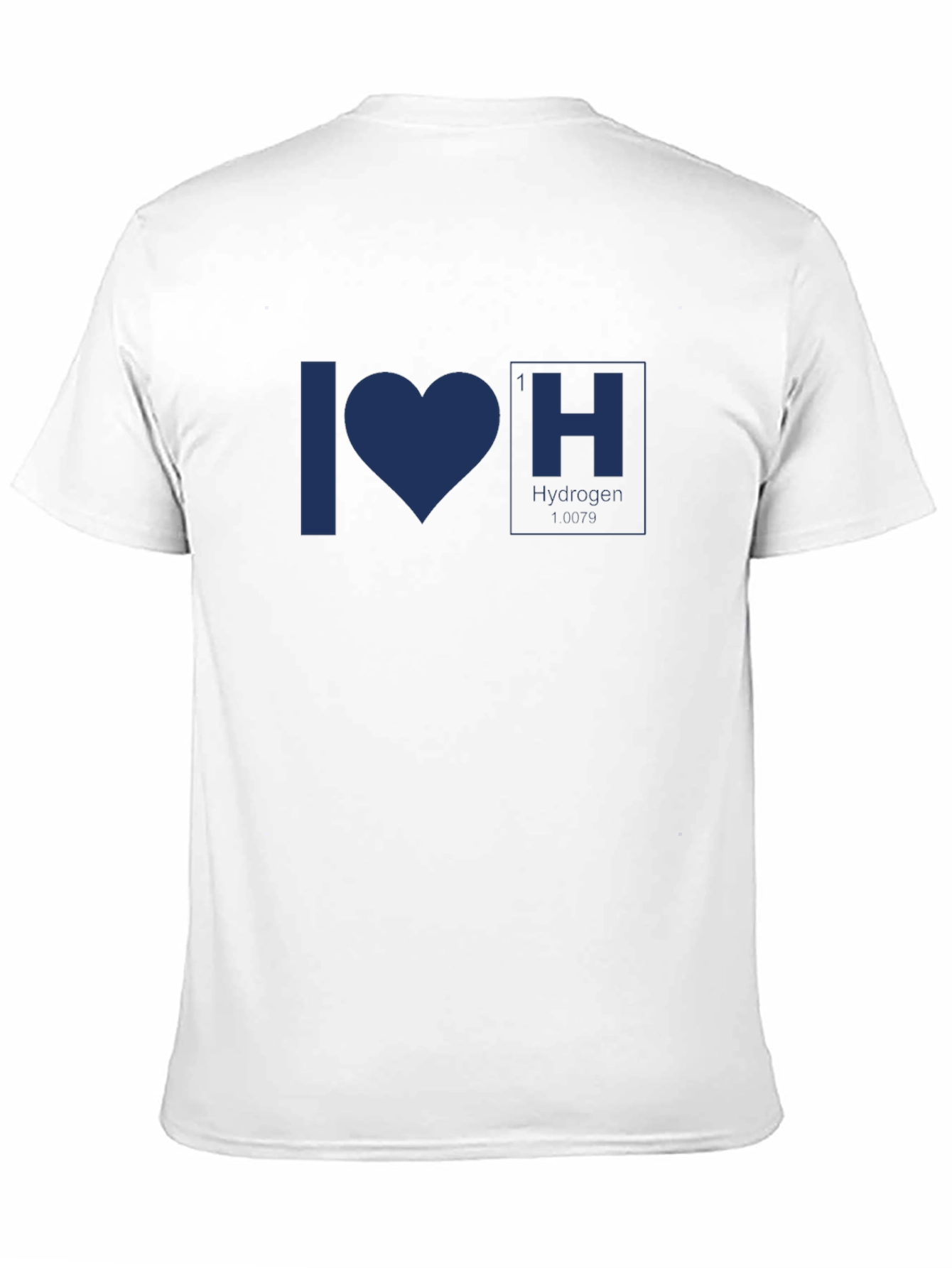 I Heart Hydrogen Science T-Shirt - Black