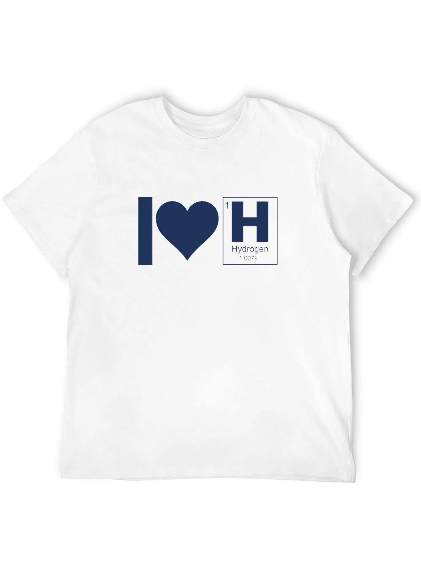 I Heart Hydrogen Science T-Shirt - Black