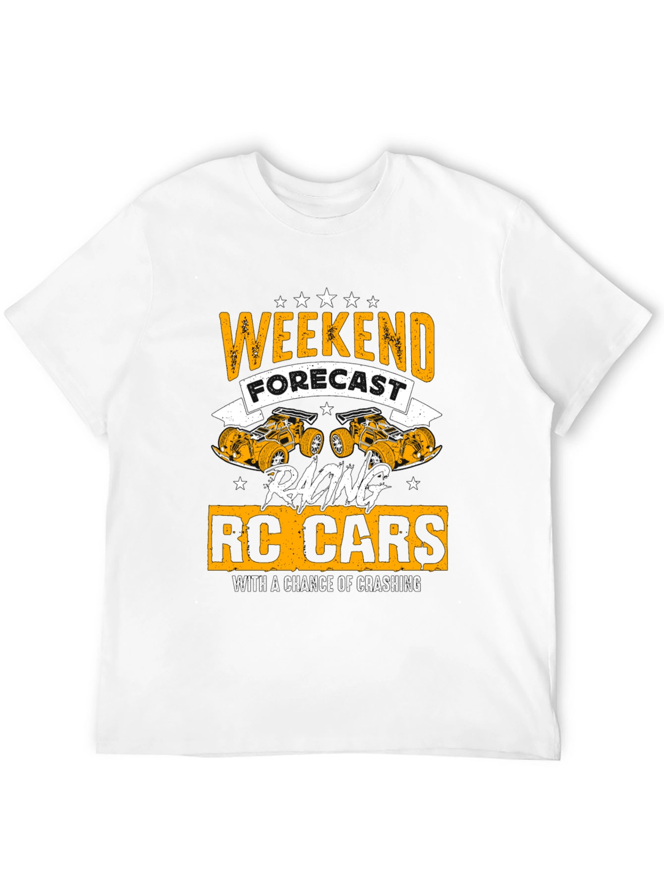 Weekend Forecast RC Cars T-Shirt - Racing Fun