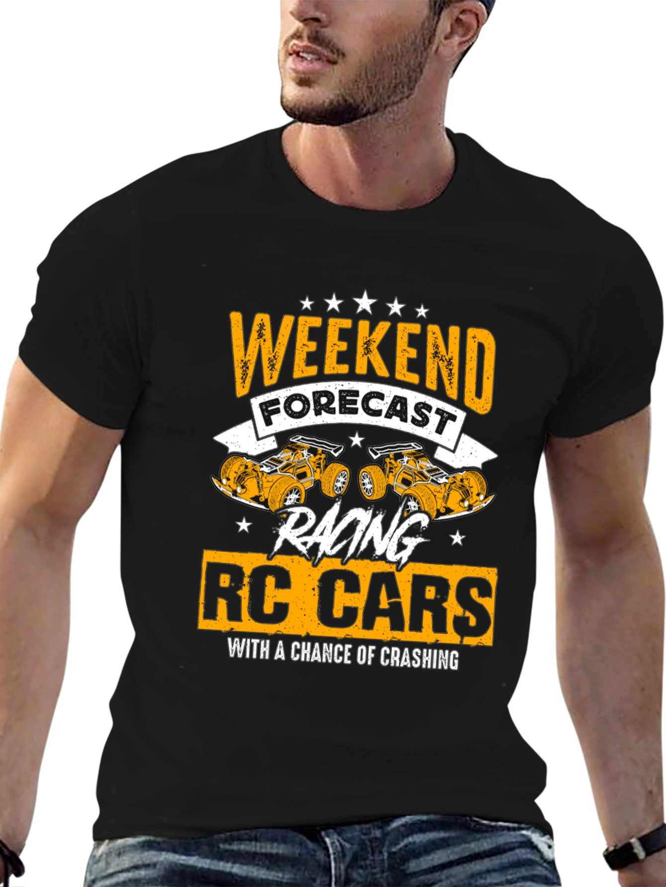 Weekend Forecast RC Cars T-Shirt - Racing Fun