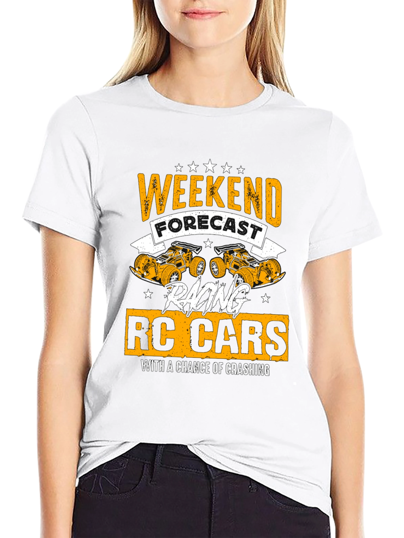 Weekend Forecast RC Cars T-Shirt - Racing Fun