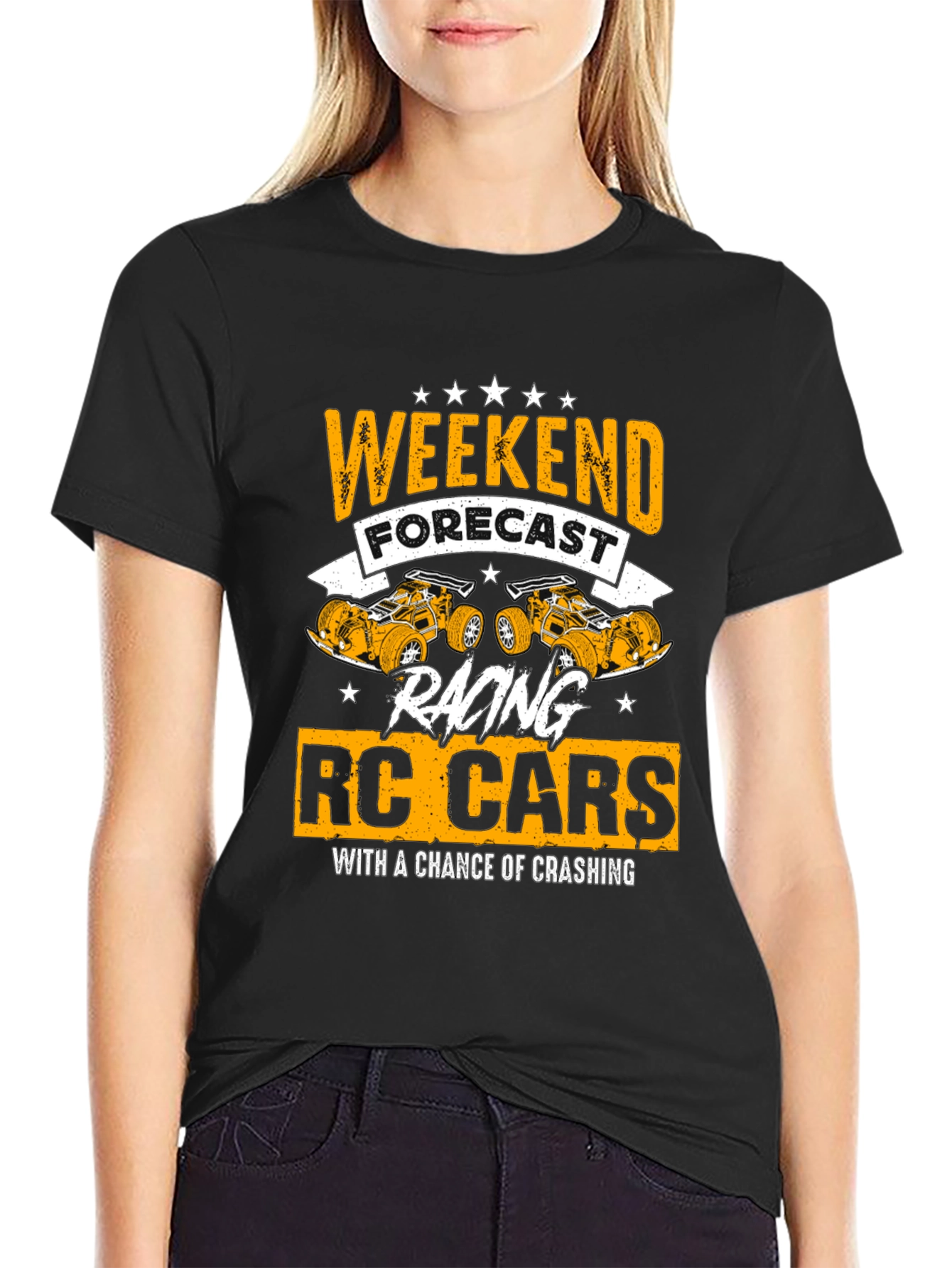 Weekend Forecast RC Cars T-Shirt - Racing Fun