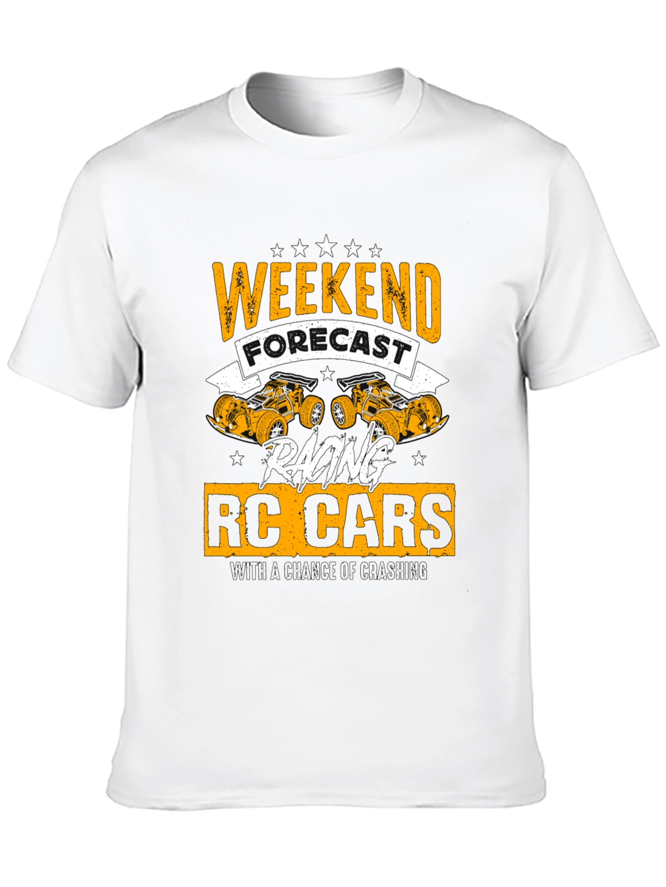 Weekend Forecast RC Cars T-Shirt - Racing Fun