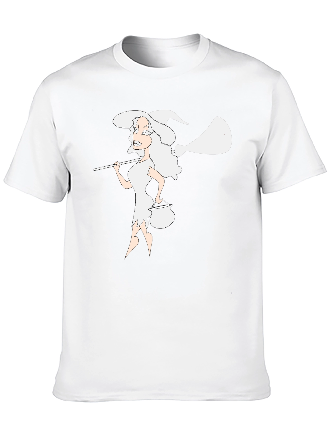 Witch Graphic T-Shirt - Black