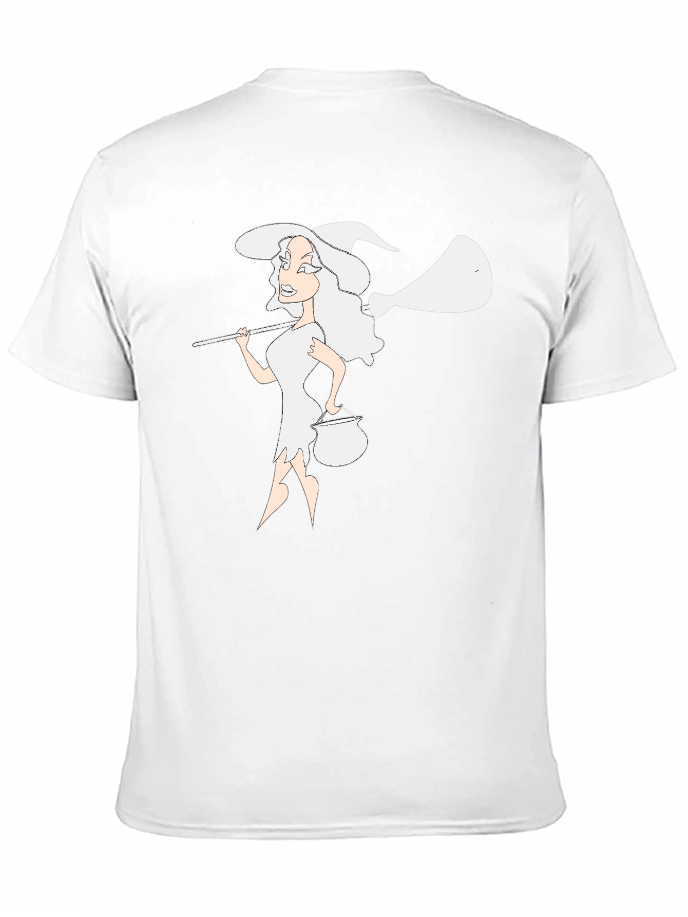 Witch Graphic T-Shirt - Black