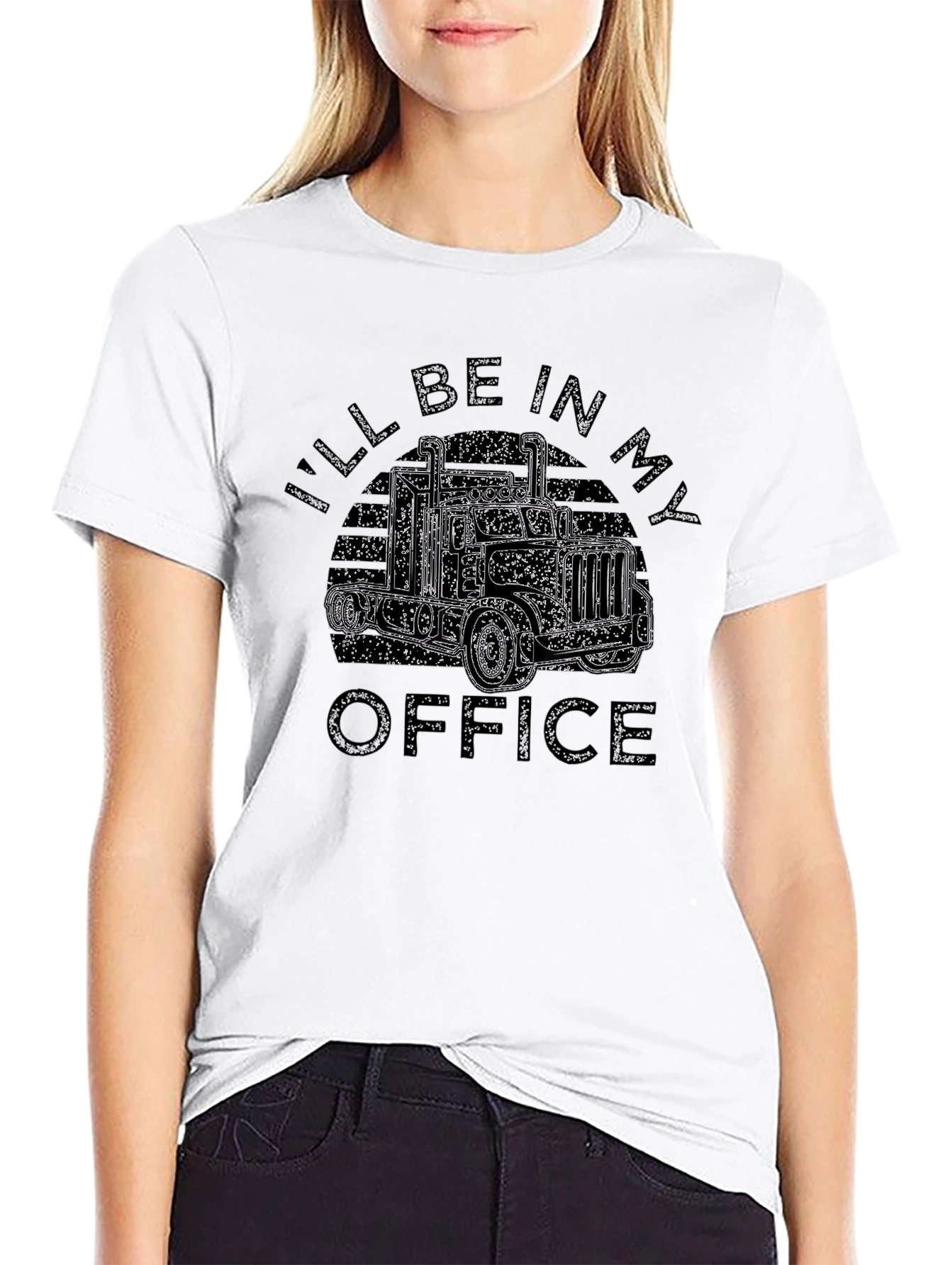 Ill Be In My Office Trucker Tee