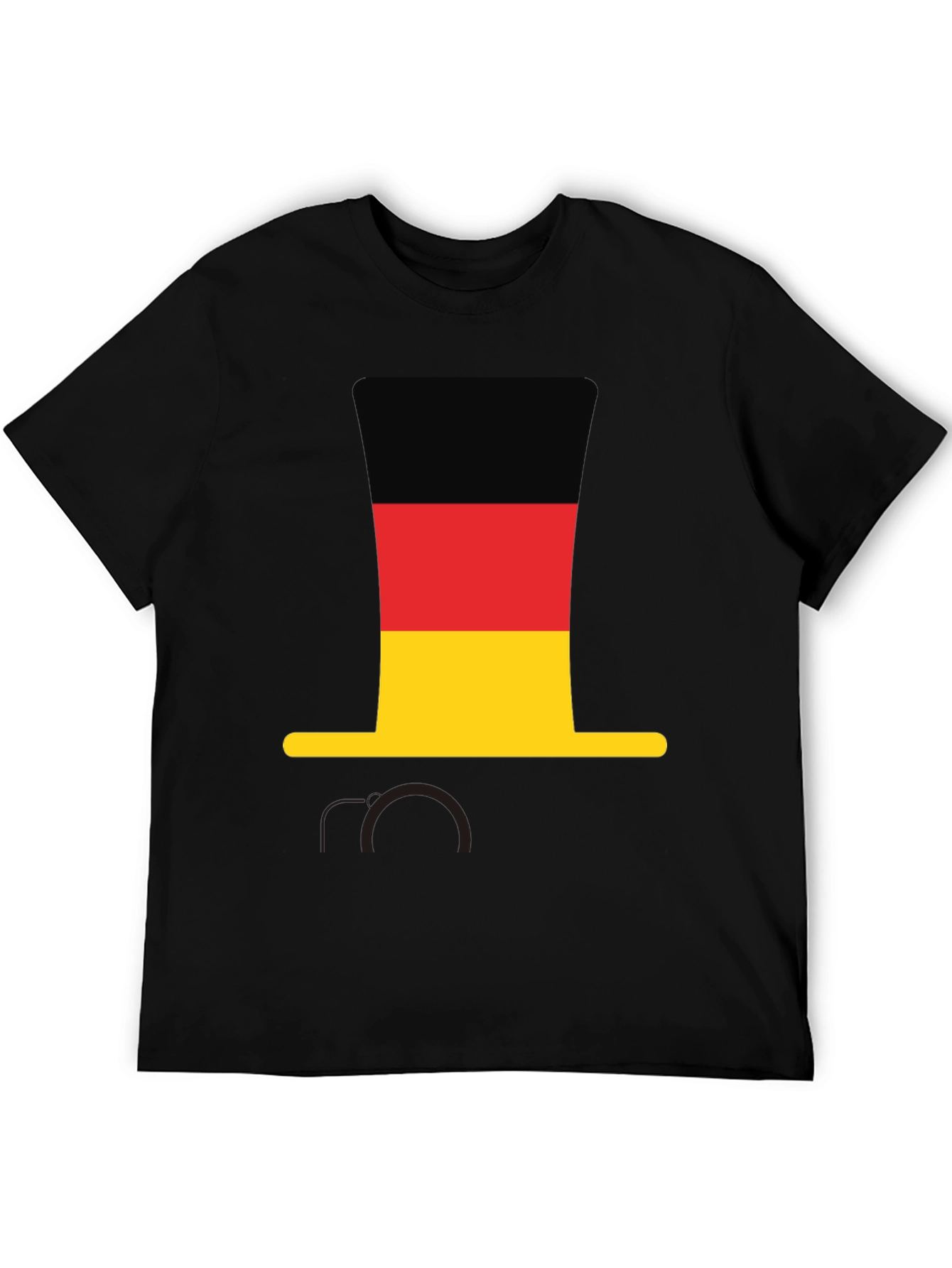 Germany Flag Top Hat T-Shirt