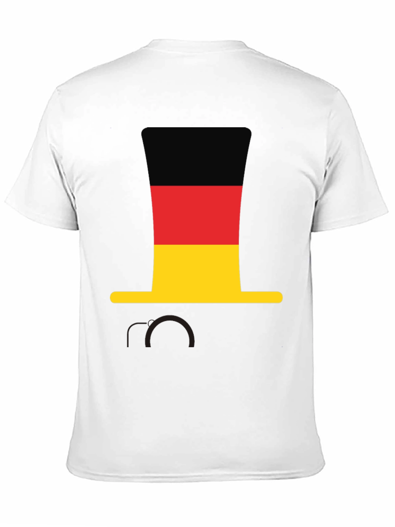 Germany Flag Top Hat T-Shirt