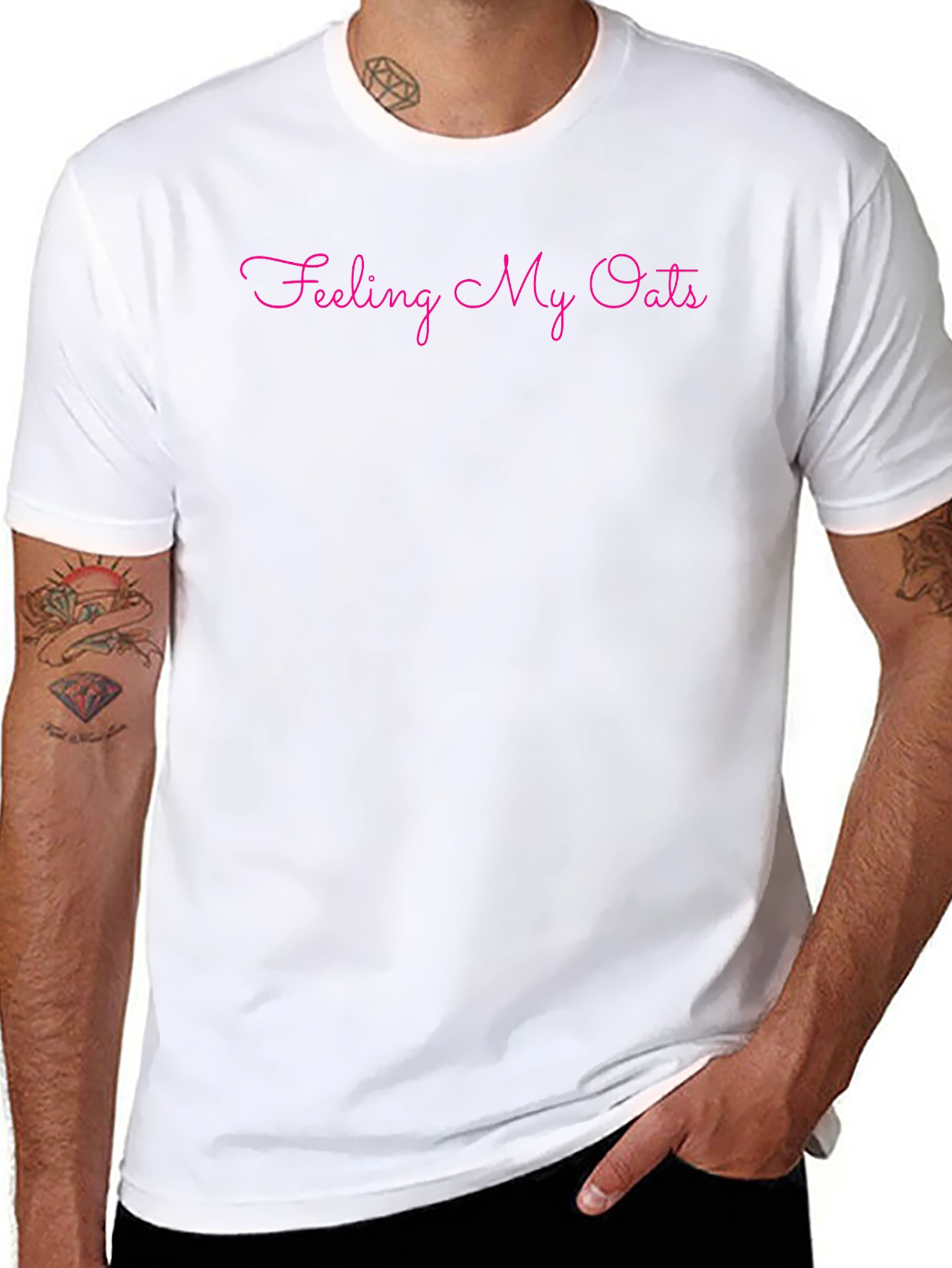 Feeling My Oats Graphic Tee - Black