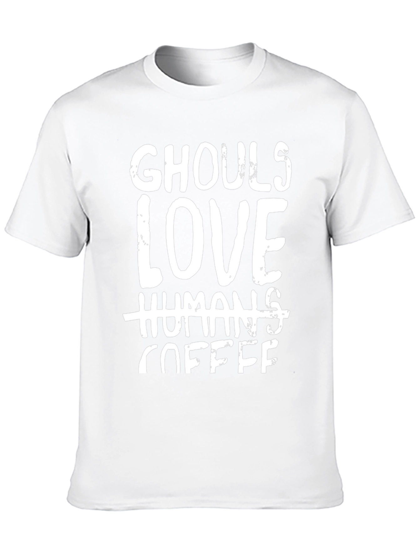 Ghouls Love Coffee T-Shirt - Funny Halloween Tee