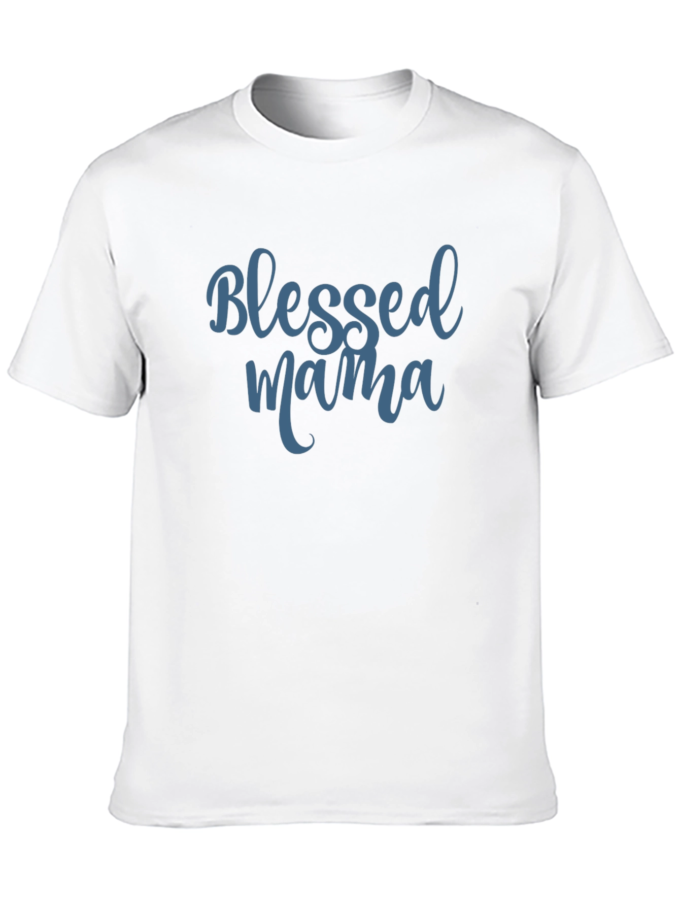 Blessed Mama Black Graphic Tee