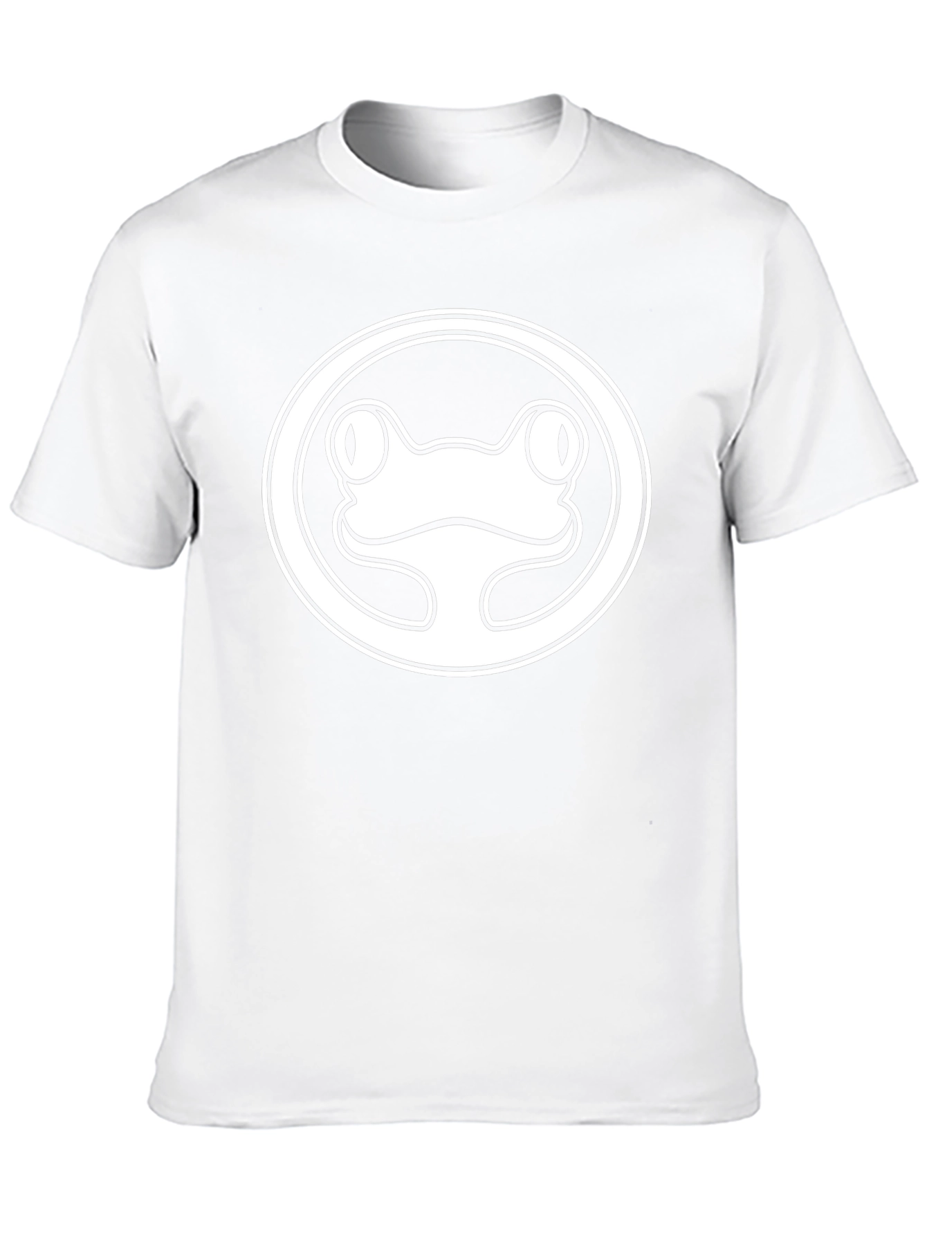 Frog Circle Graphic Tee - Unisex Black T-Shirt