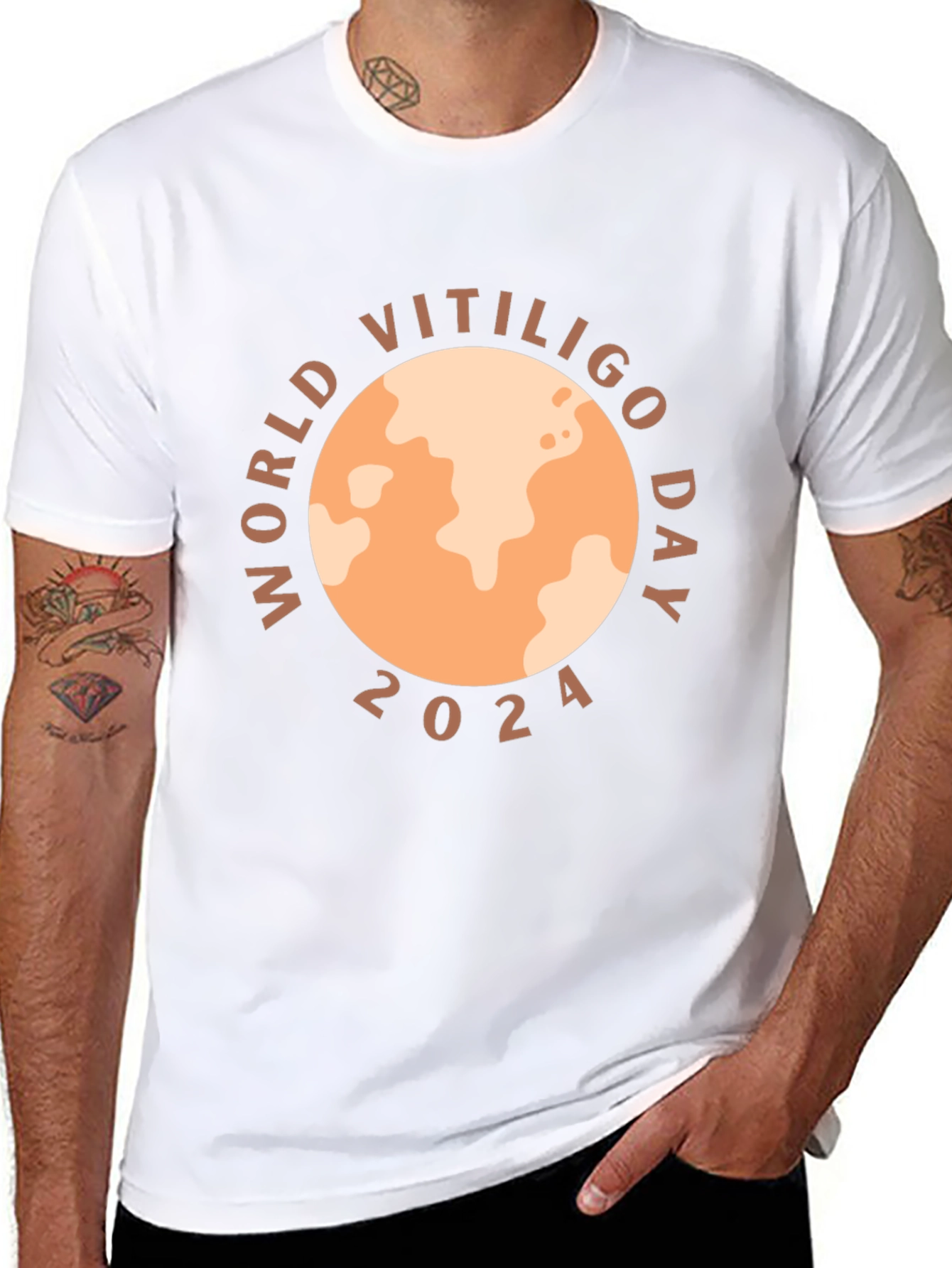 World Vitiligo Day 2024 Awareness T-Shirt