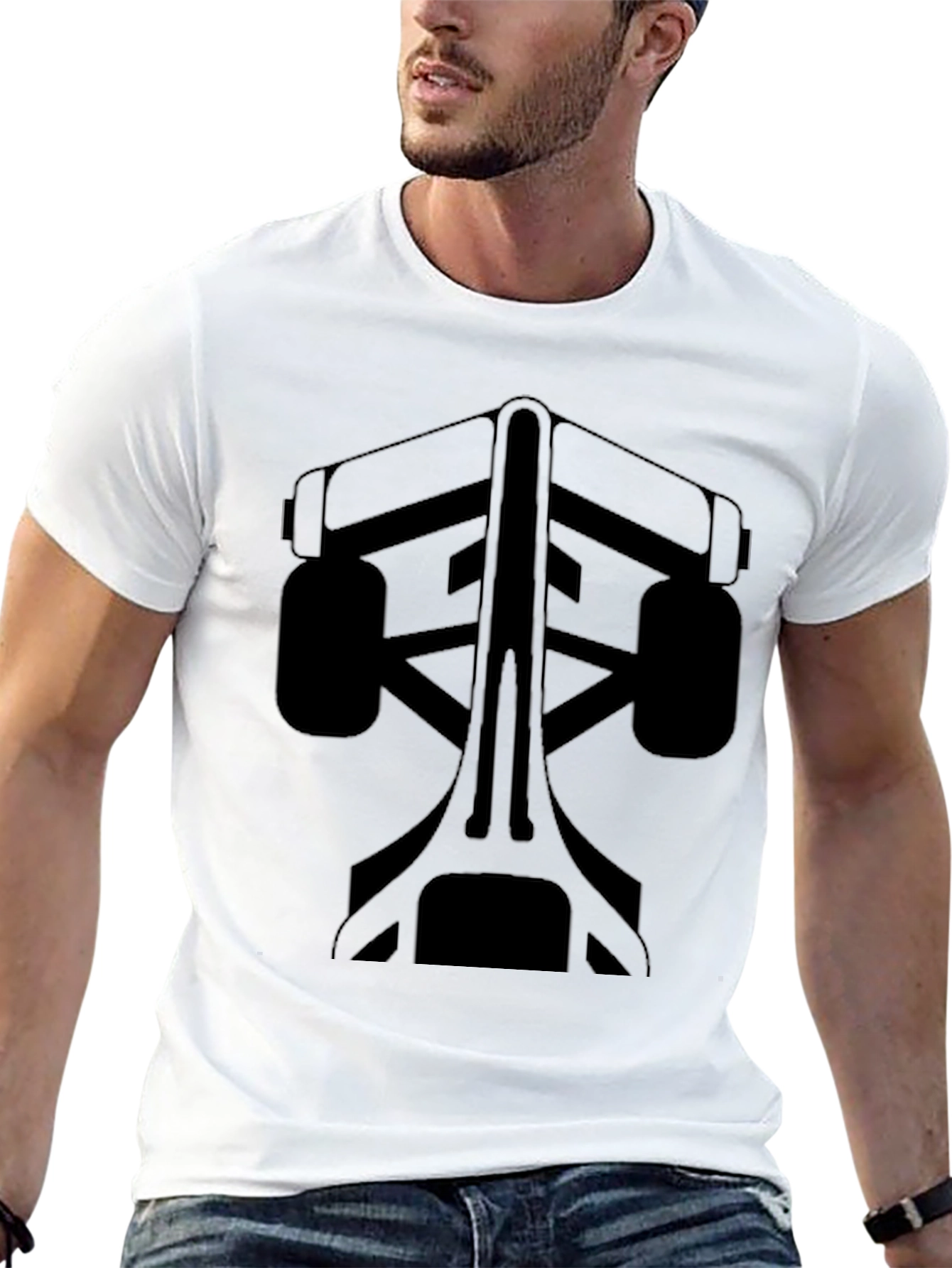 Formula 1 Inspired Graphic Tee - Black