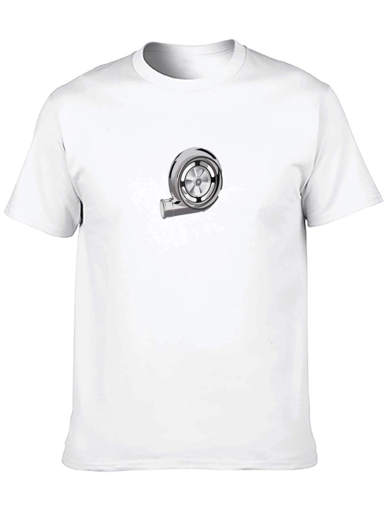 Turbo Graphic Tee - Black Cotton T-Shirt