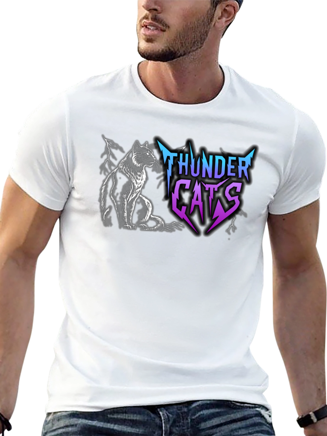 ThunderCats Graphic Tee - Cool Cat Design
