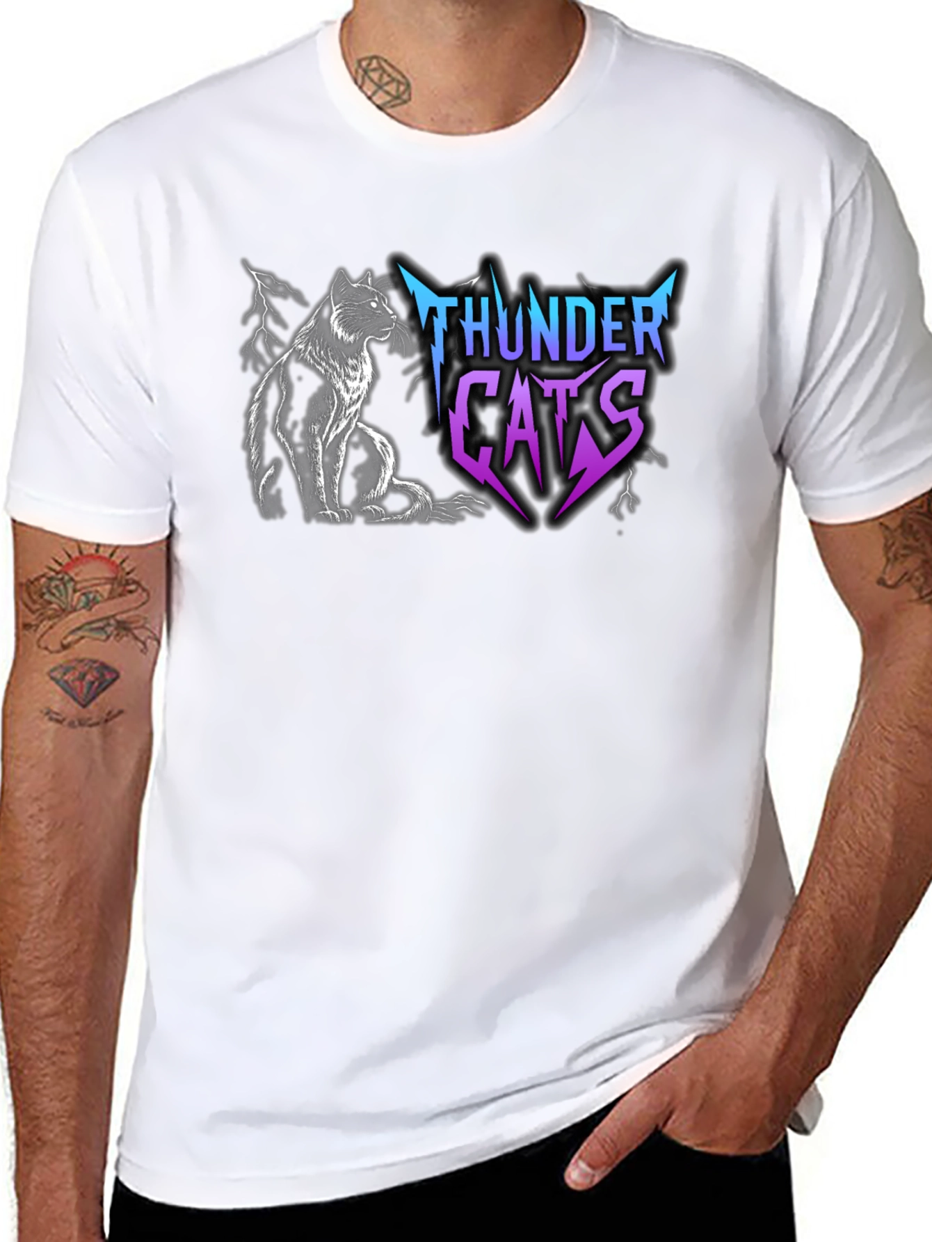 ThunderCats Graphic Tee - Cool Cat Design