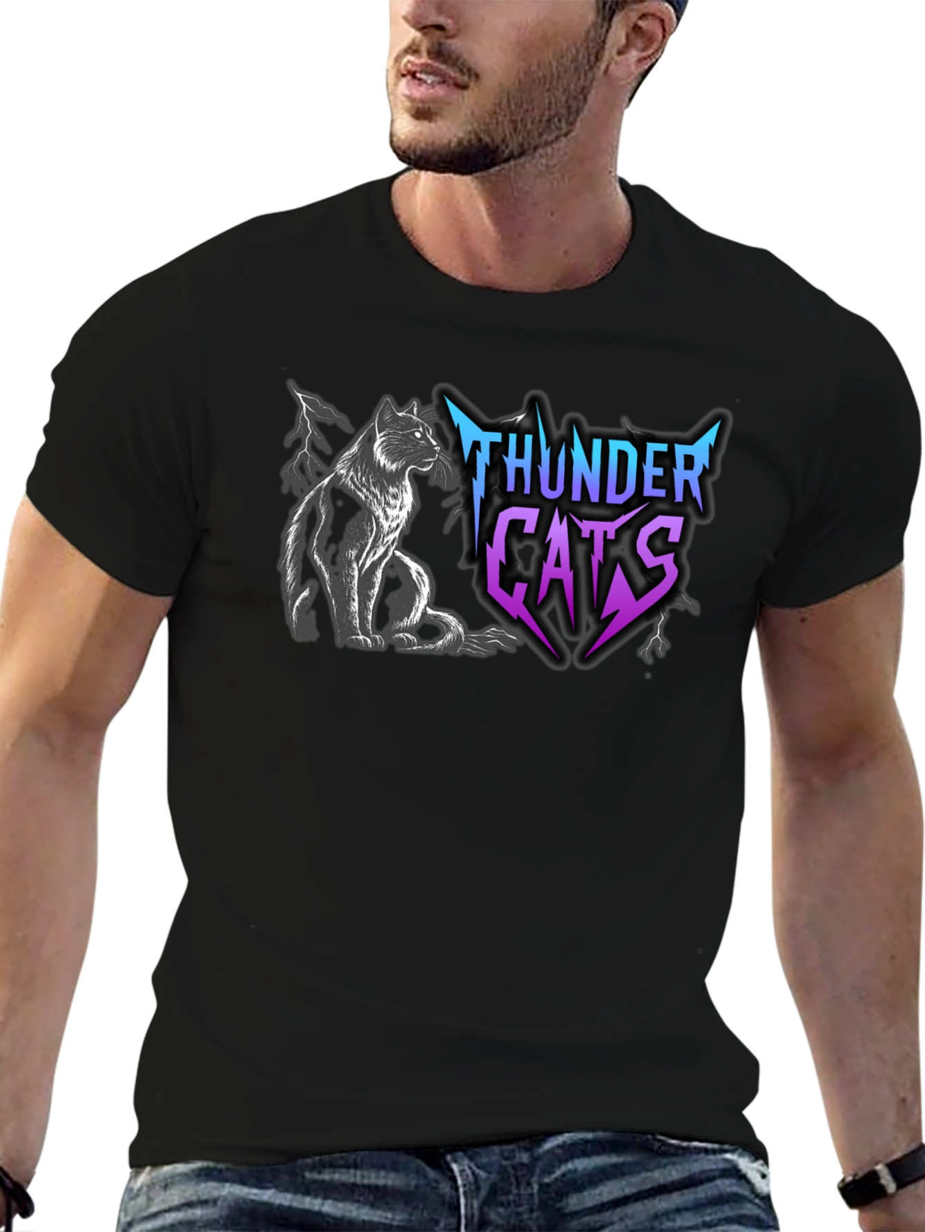 ThunderCats Graphic Tee - Cool Cat Design