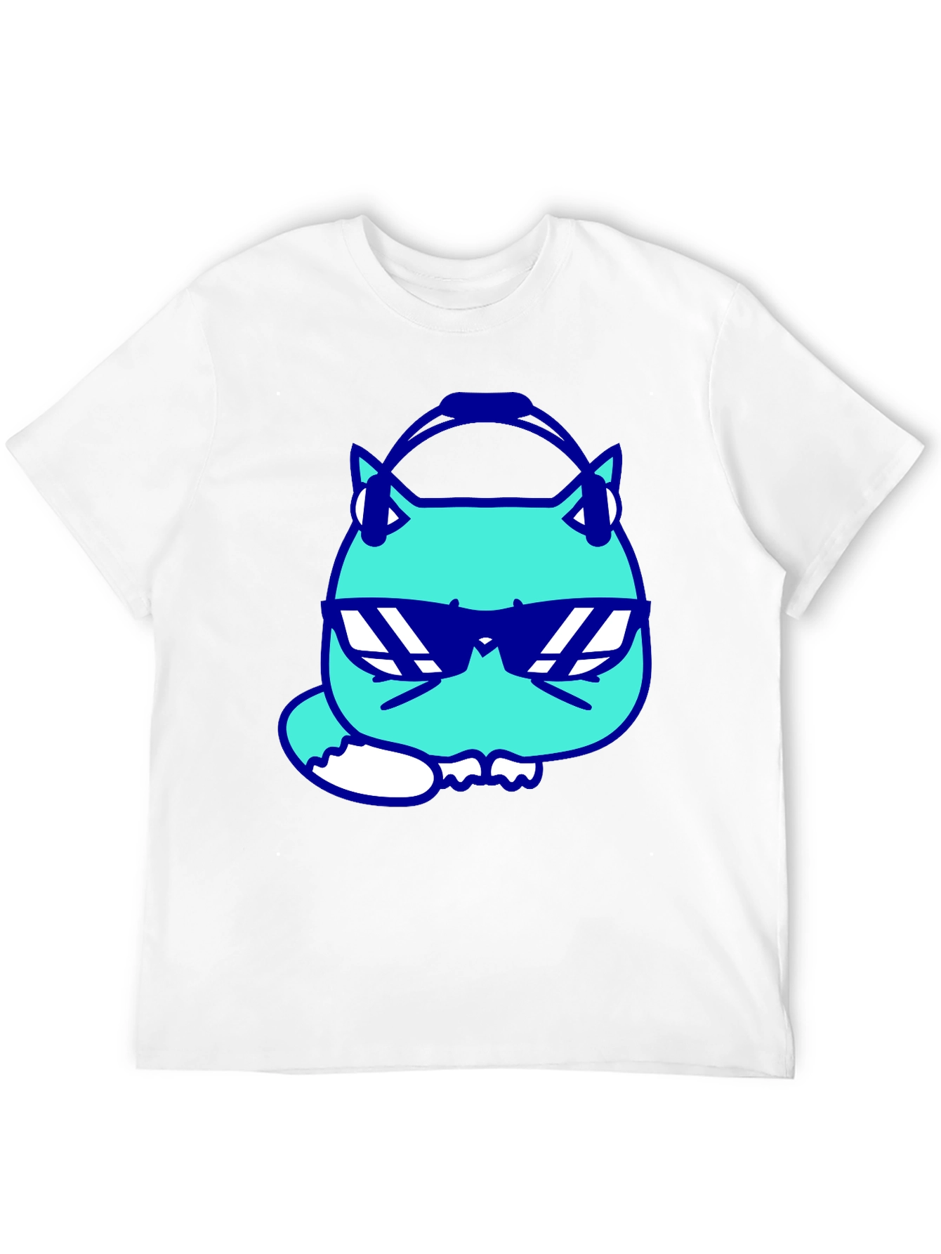 Cool Cat Tee: DJ Vibes in Style