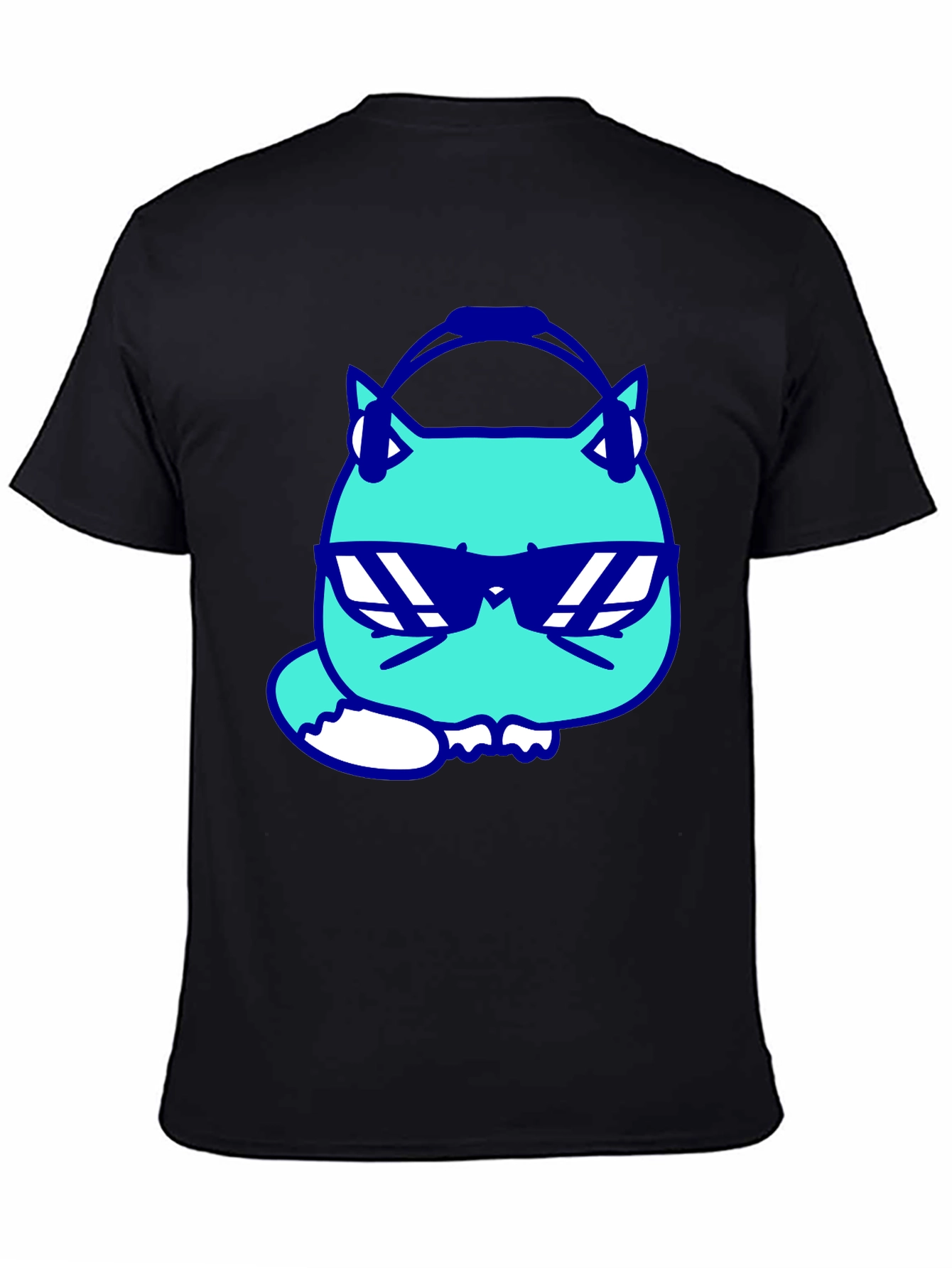 Cool Cat Tee: DJ Vibes in Style