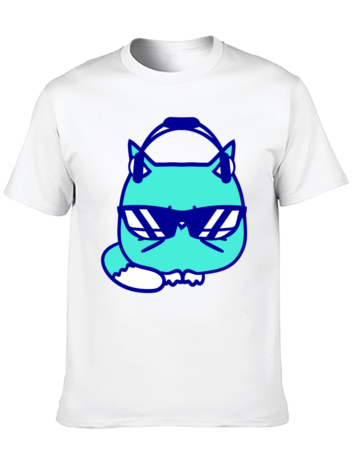Cool Cat Tee: DJ Vibes in Style
