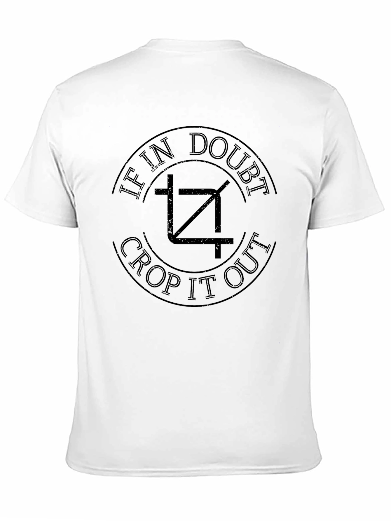 Crop It Out Graphic T-Shirt