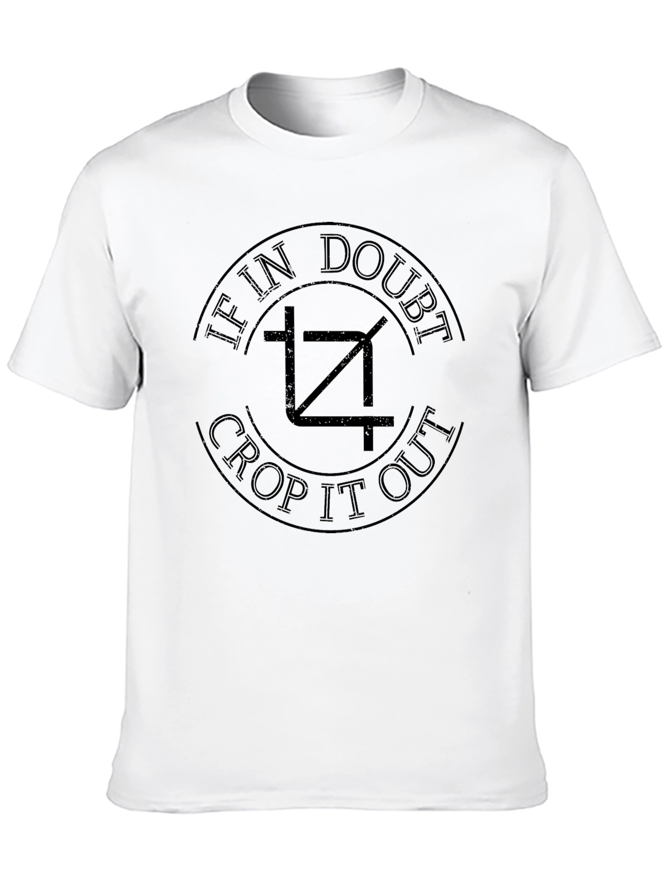 Crop It Out Graphic T-Shirt