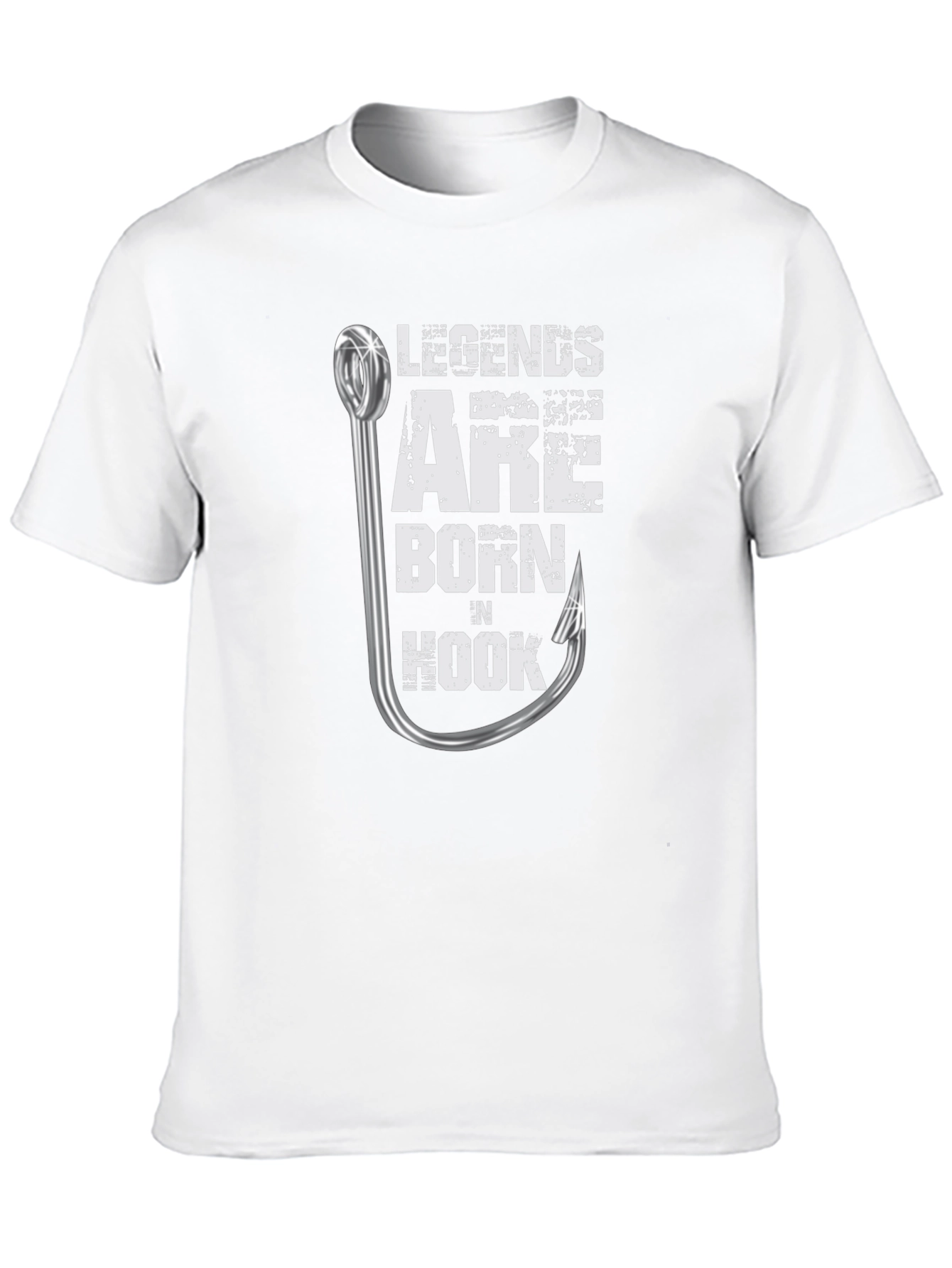 Legends Are Born n Hook Fishing T-Shirt