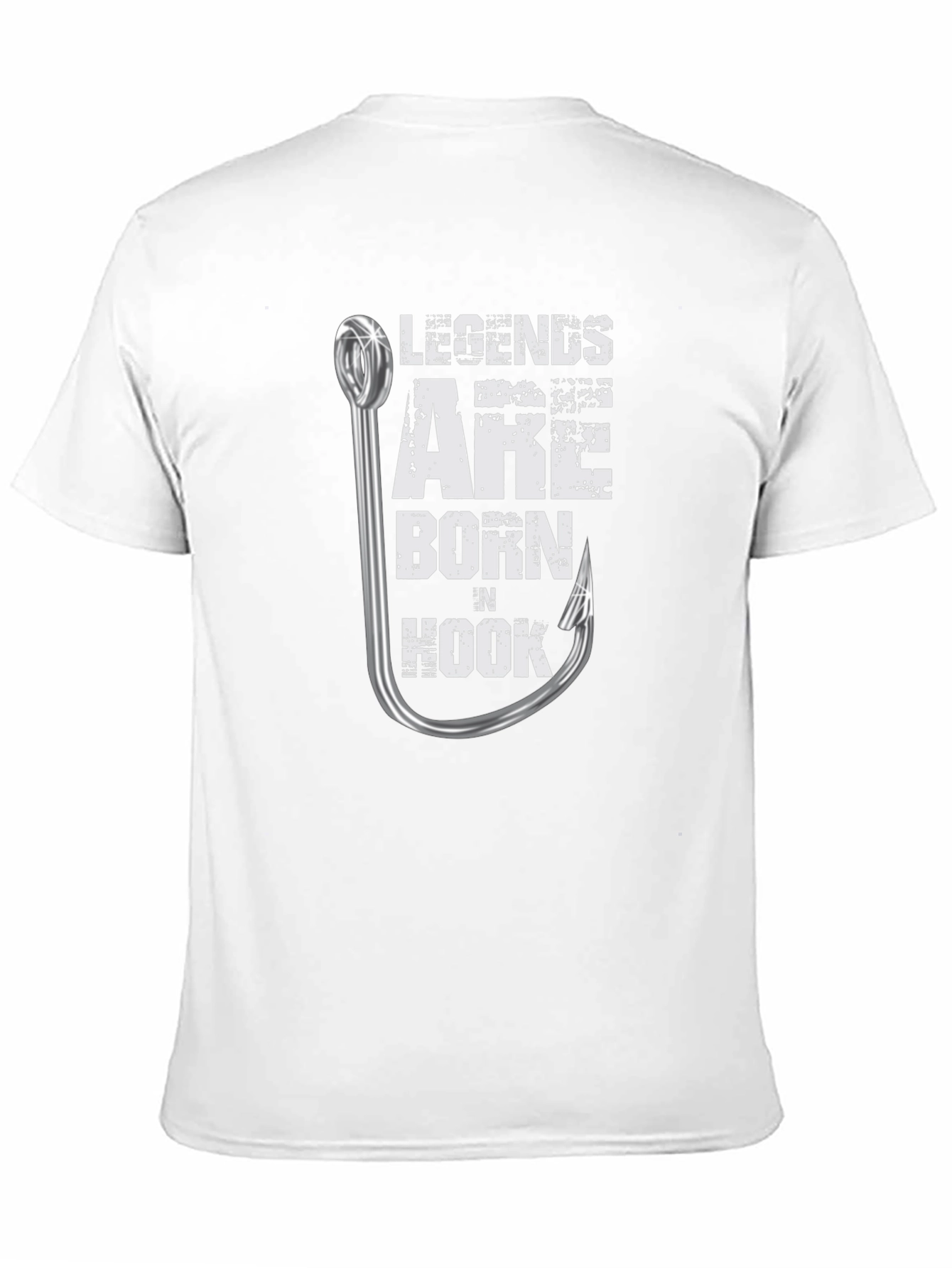 Legends Are Born n Hook Fishing T-Shirt