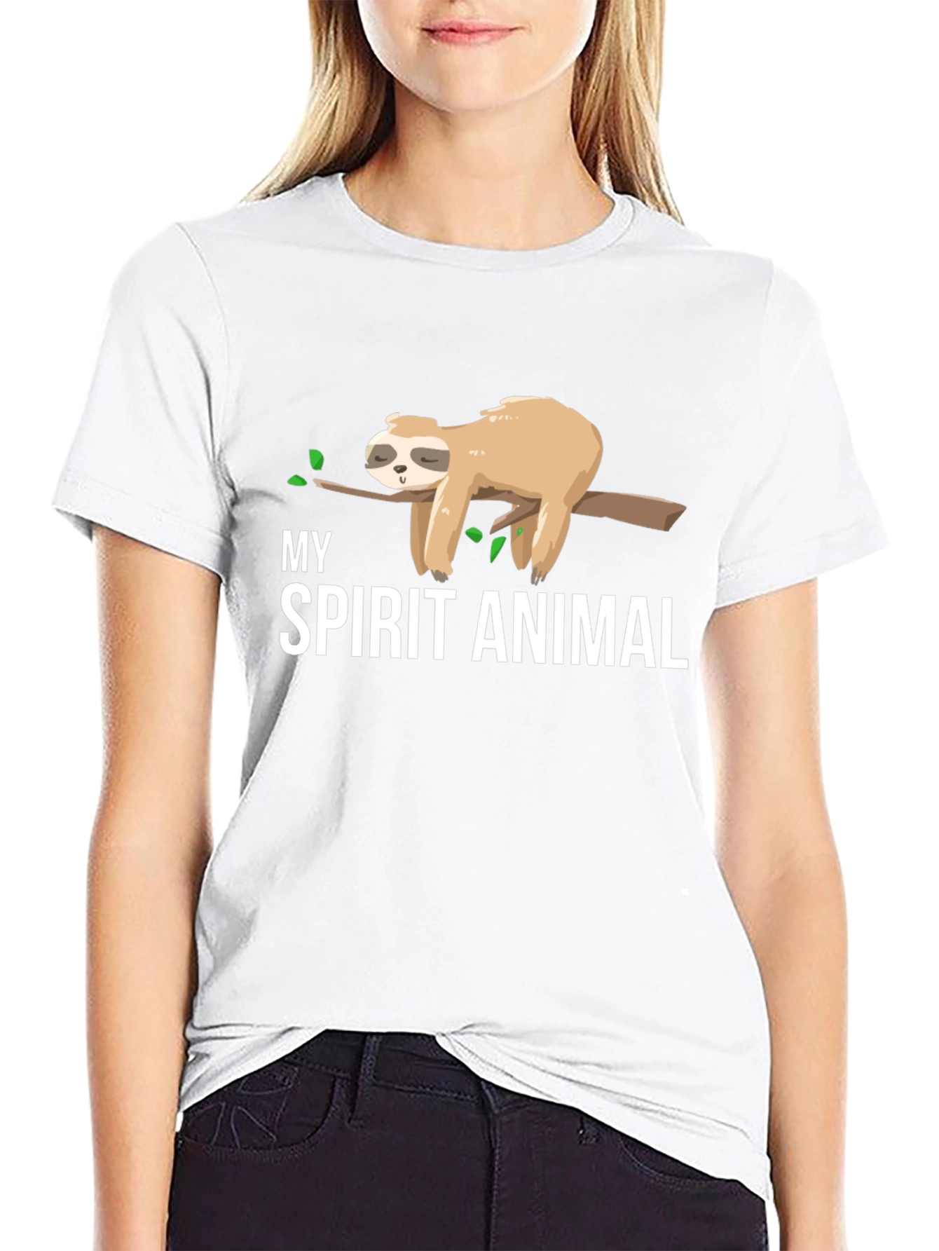 My Spirit Animal Sloth Graphic Tee