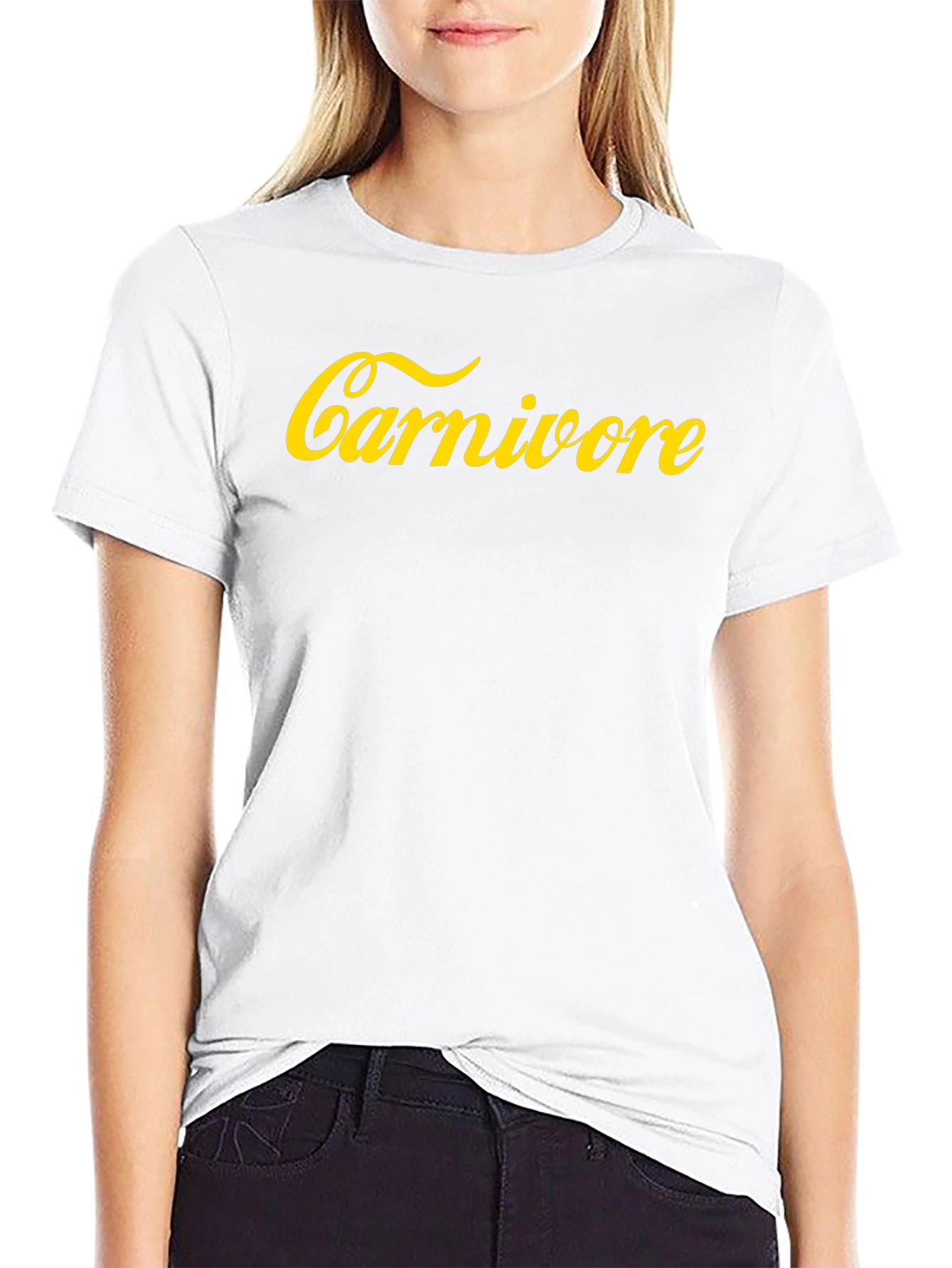 Carnivore Black T-Shirt - Bold Statement Tee