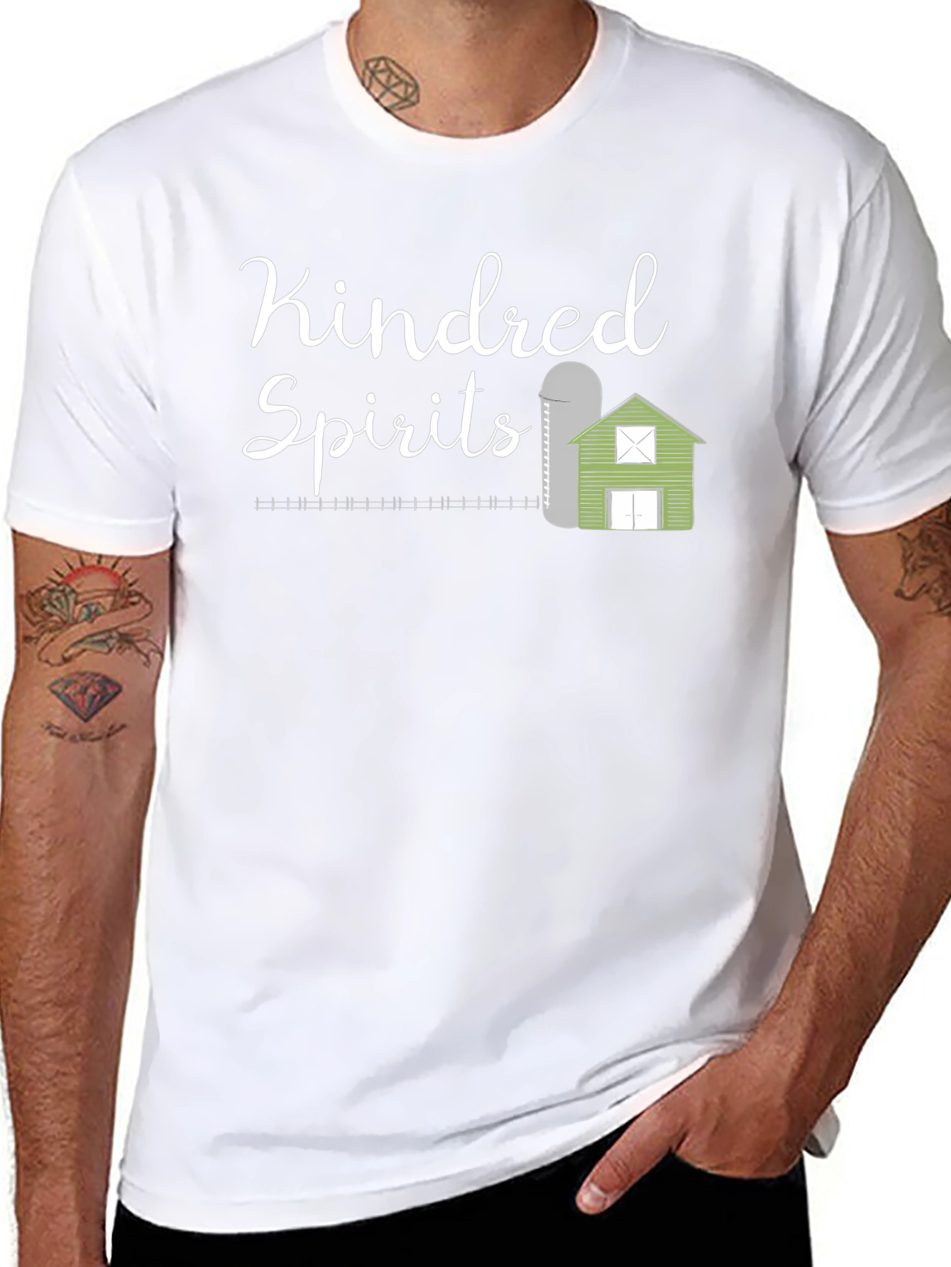 Kindred Spirits Graphic Tee - Farmhouse Style