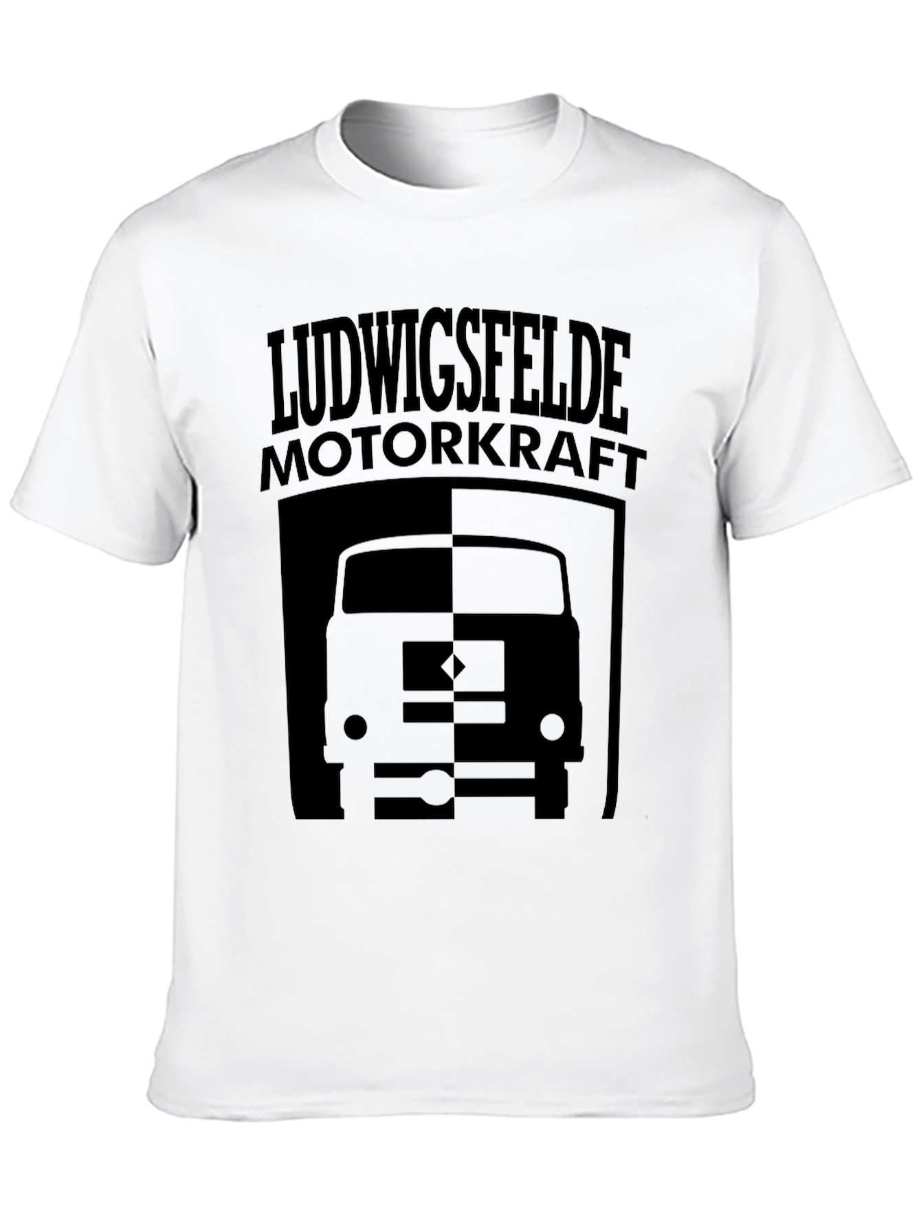 Ludwigsfelde Motorkraft Black Graphic Tee