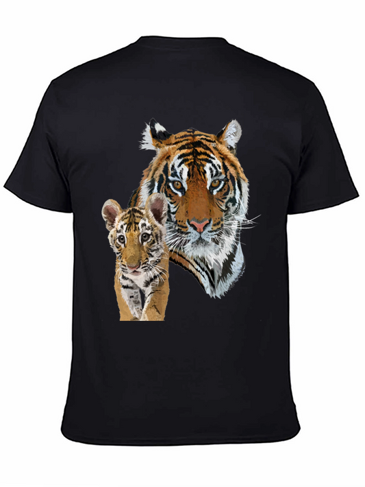 Tiger Cub Graphic Black T-Shirt