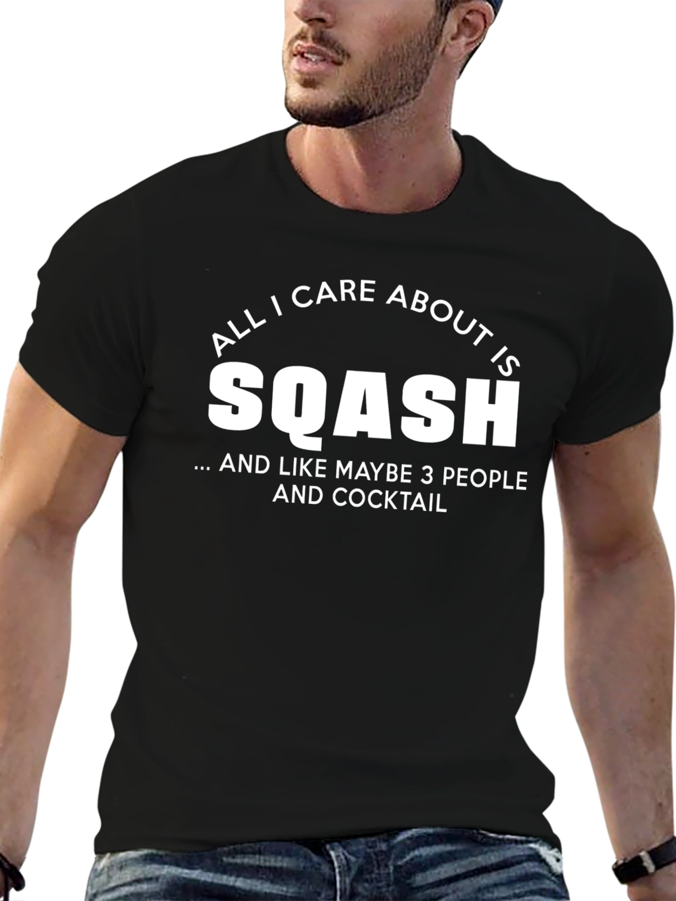 Squash & Cocktails Graphic T-Shirt