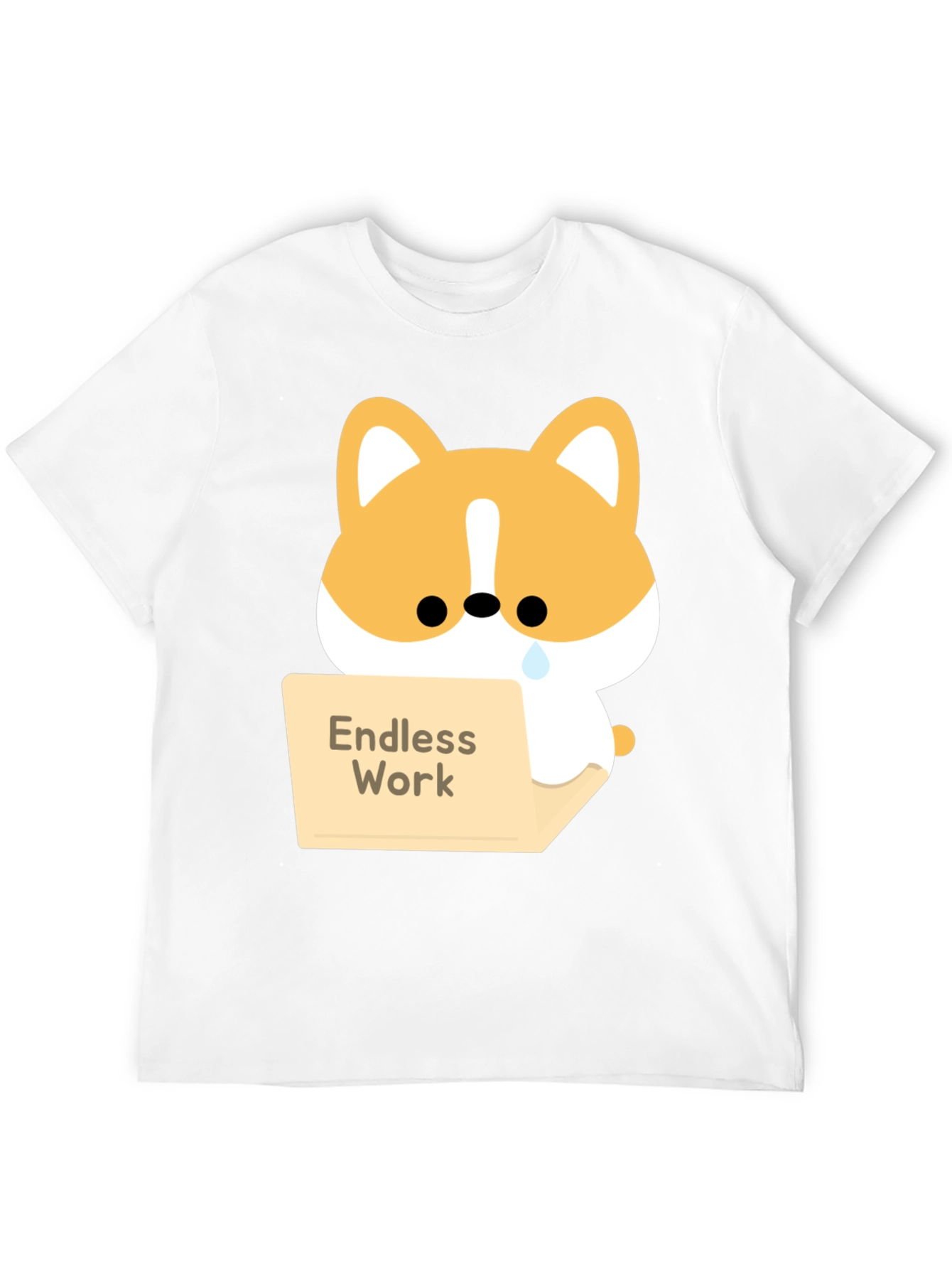 Endless Work Corgi T-Shirt