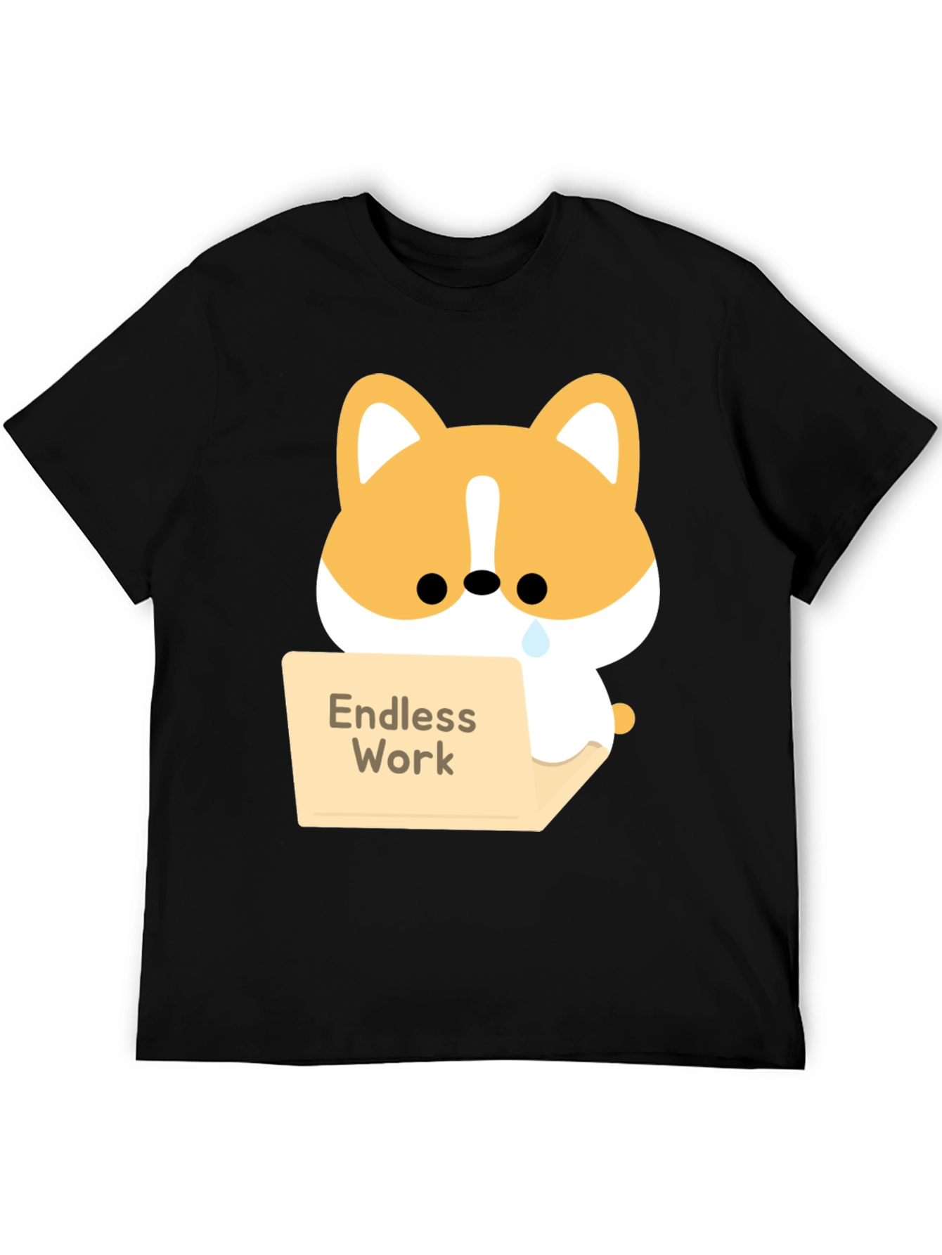 Endless Work Corgi T-Shirt
