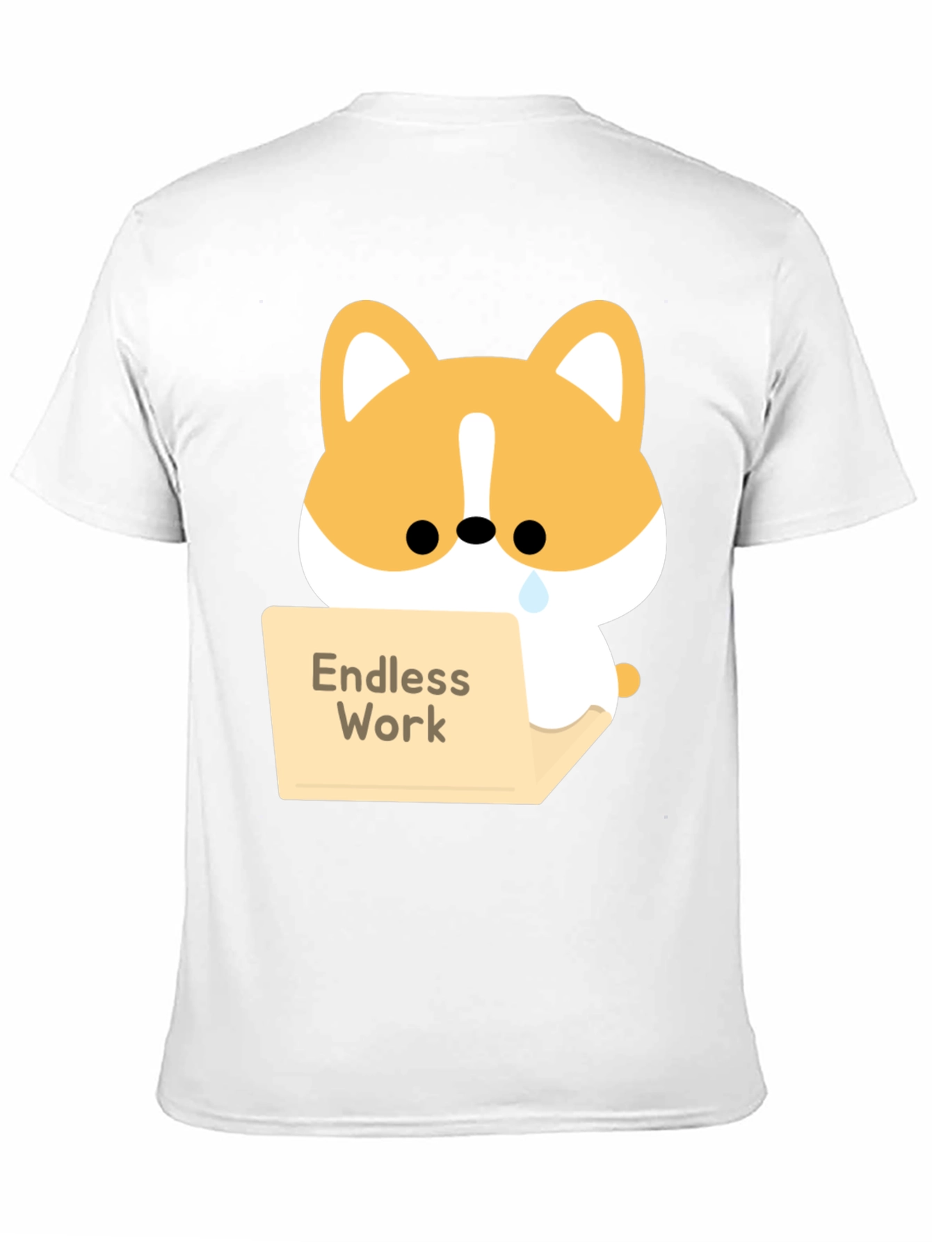 Endless Work Corgi T-Shirt