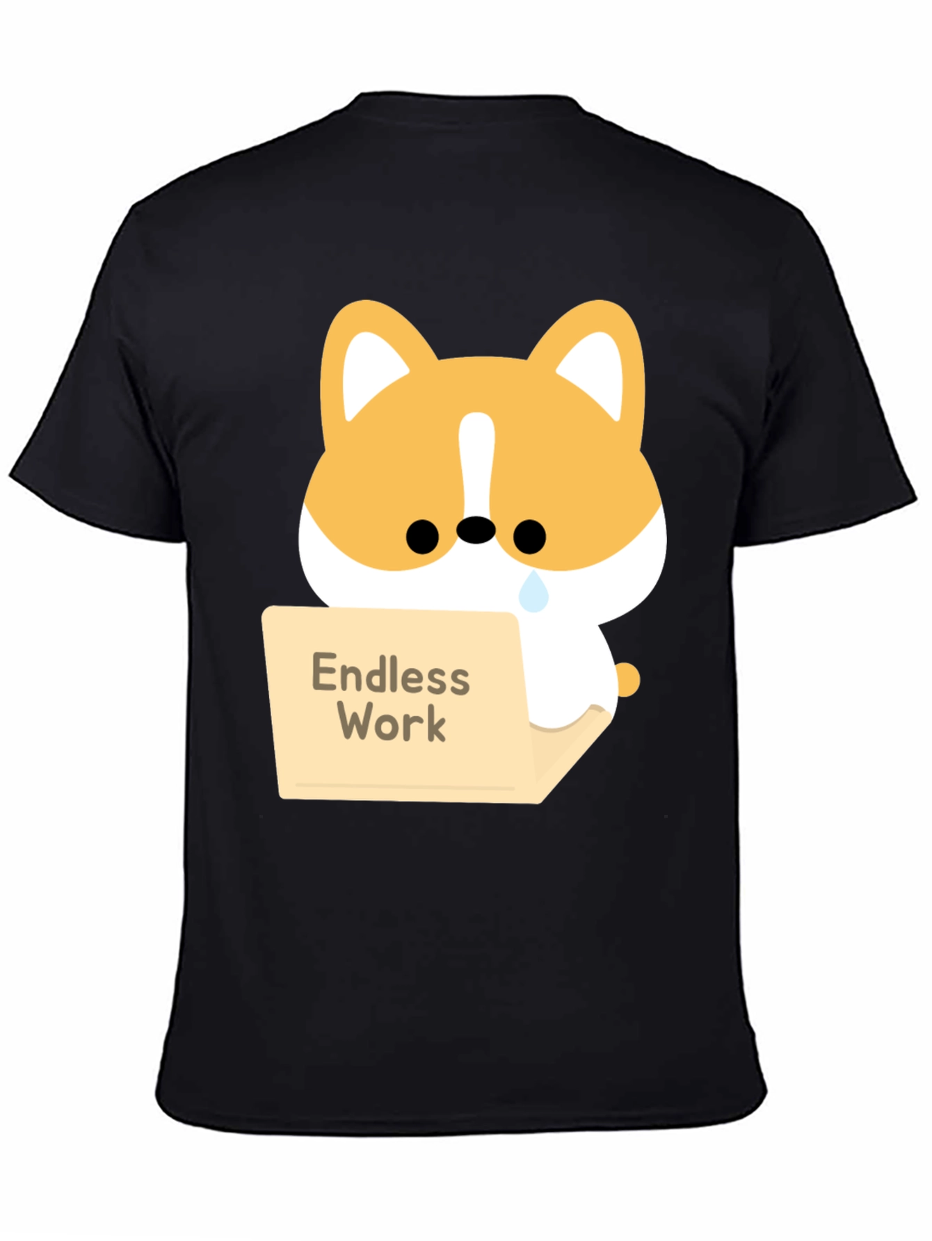 Endless Work Corgi T-Shirt