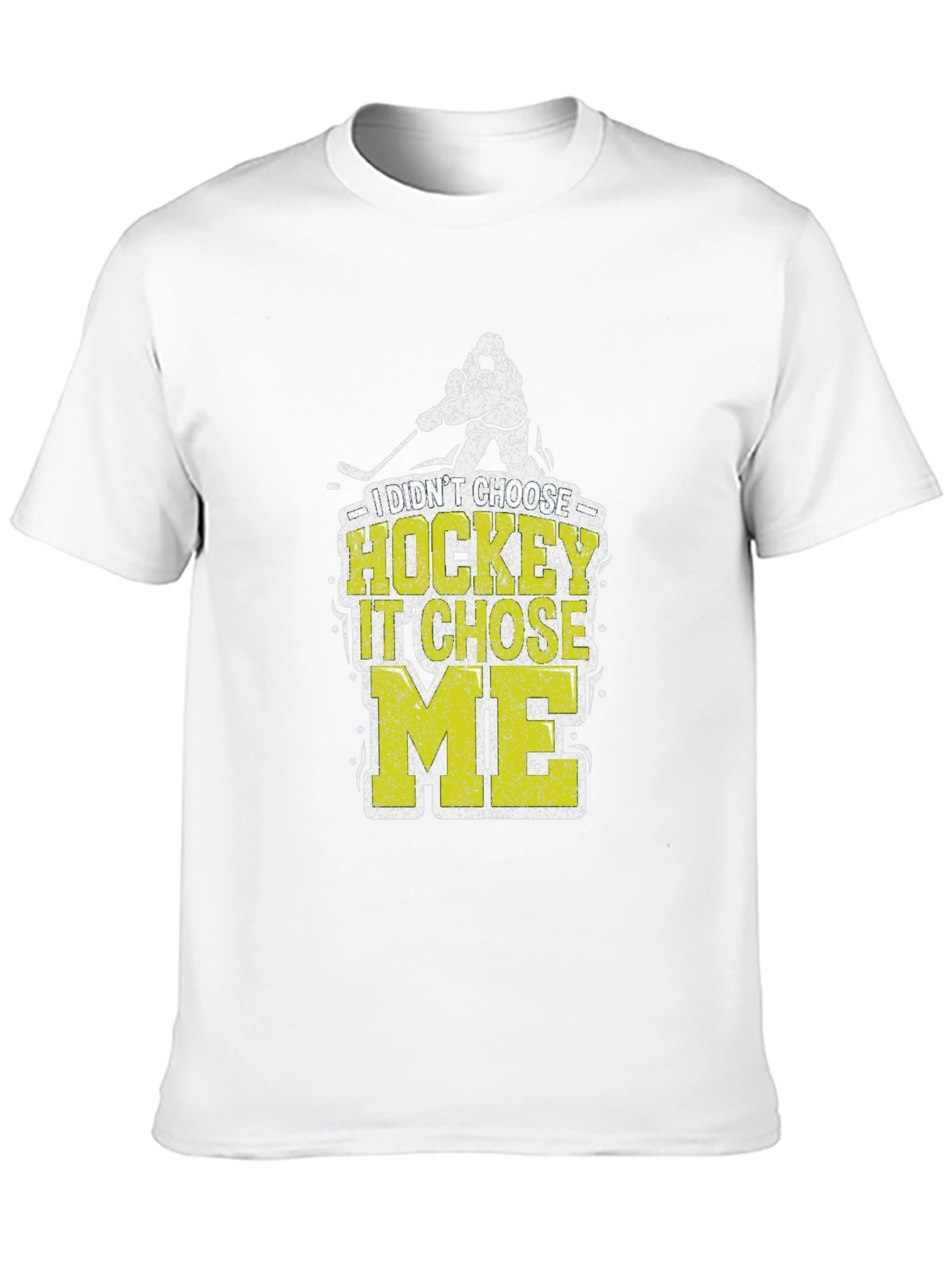 I Didnt Choose Hockey It Chose Me T-Shirt