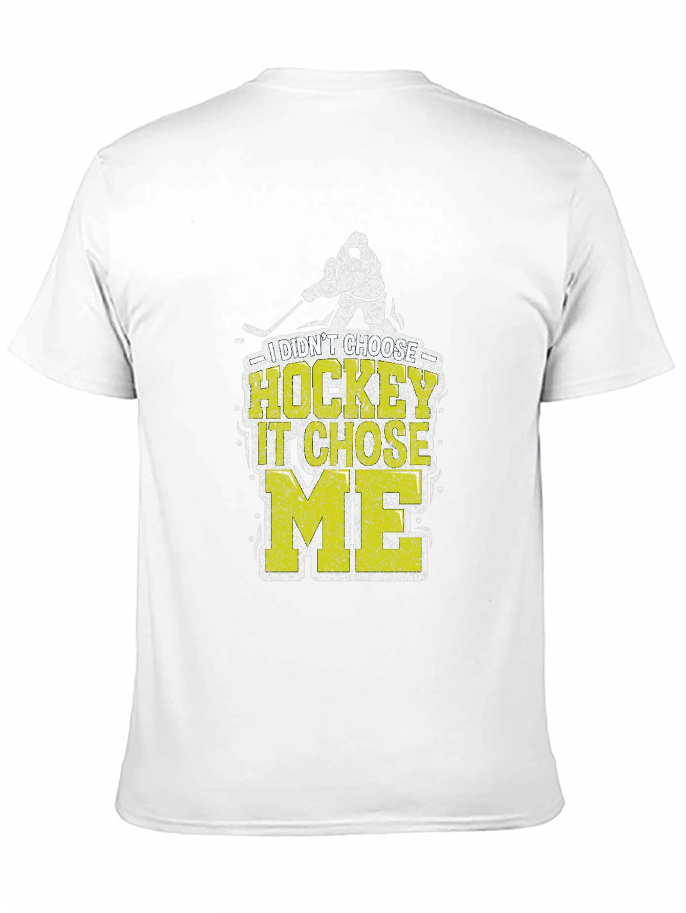 I Didnt Choose Hockey It Chose Me T-Shirt